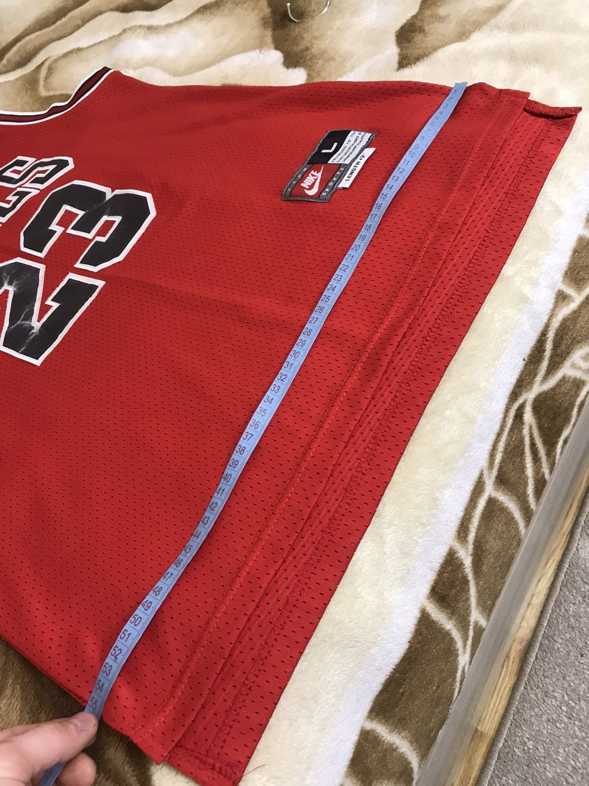 NBA 🔥 90s Chicago Bulls 23 Jordan Nike NBA Jersey Shirt Size US L / EU 52-54 / 3 - 11 Thumbnail