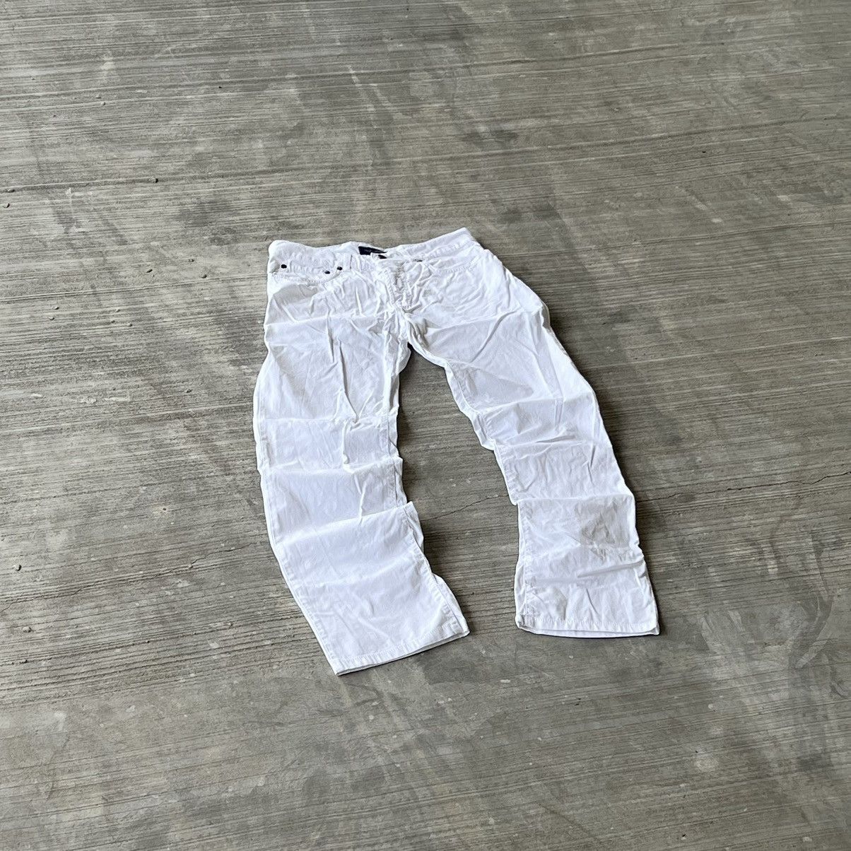 Trussardi Trussardi Jeans Vintage White Pants Denim Size US 32 / EU 48 - 3 Thumbnail