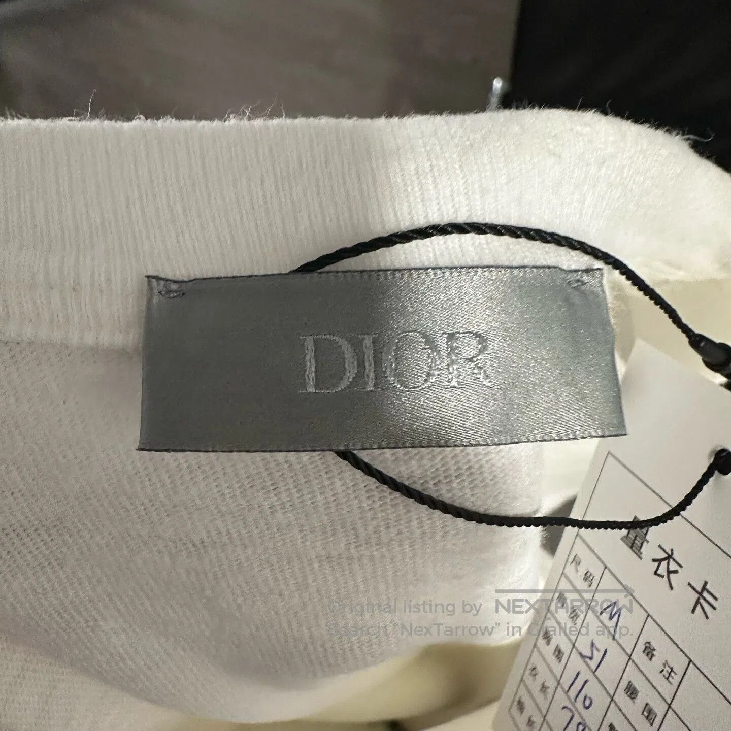 Dior Dior Floral Embroidered Short Sleeve| Size US M / EU 48-50 / 2 - 3 Thumbnail