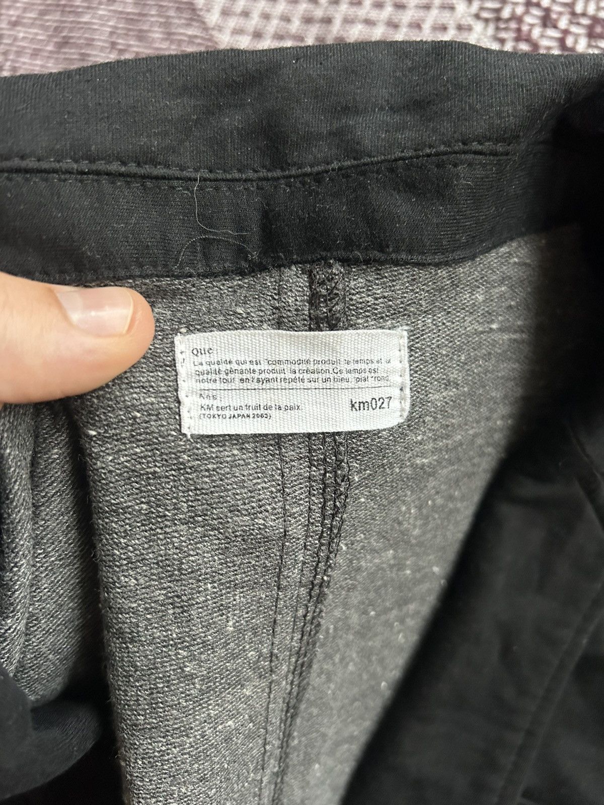 Japanese Brand Mens Blazer One Button KM027 Tokyo Japan 2002 Size XXL Rare Size 44R - 9 Thumbnail
