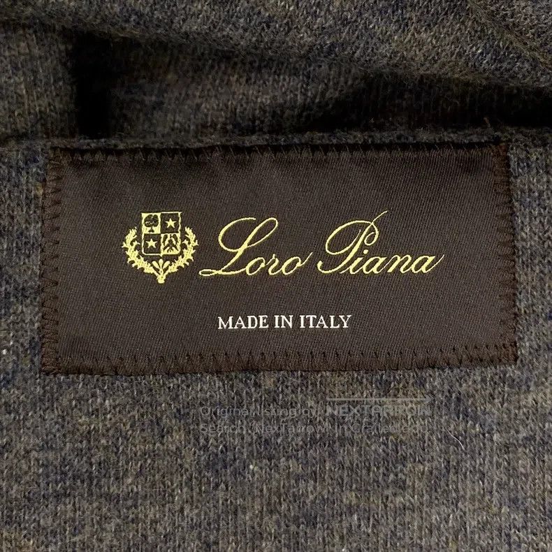 Loro Piana Loro Piana Dark Blue Cashmere Collared Single-breasted Lon Size US XXL / EU 58 / 5 - 5 Thumbnail