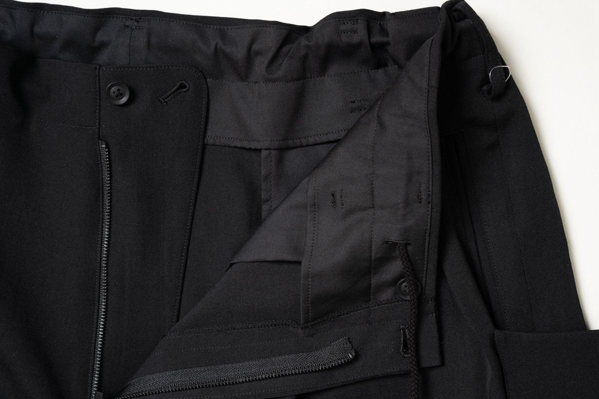 Yohji Yamamoto Yohji Yamamoto Pour Homme - W/Gabardine Mackin Pants Size US 30 / EU 46 - 14 Thumbnail
