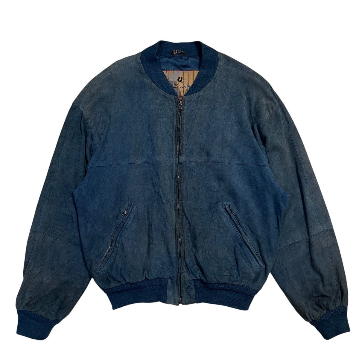 Charles Jourdan 💥 VINTAGE CHARLES JOURDAN ROUND THE WOLRD LEATHER JACKET Size US L / EU 52-54 / 3 - 1 Thumbnail