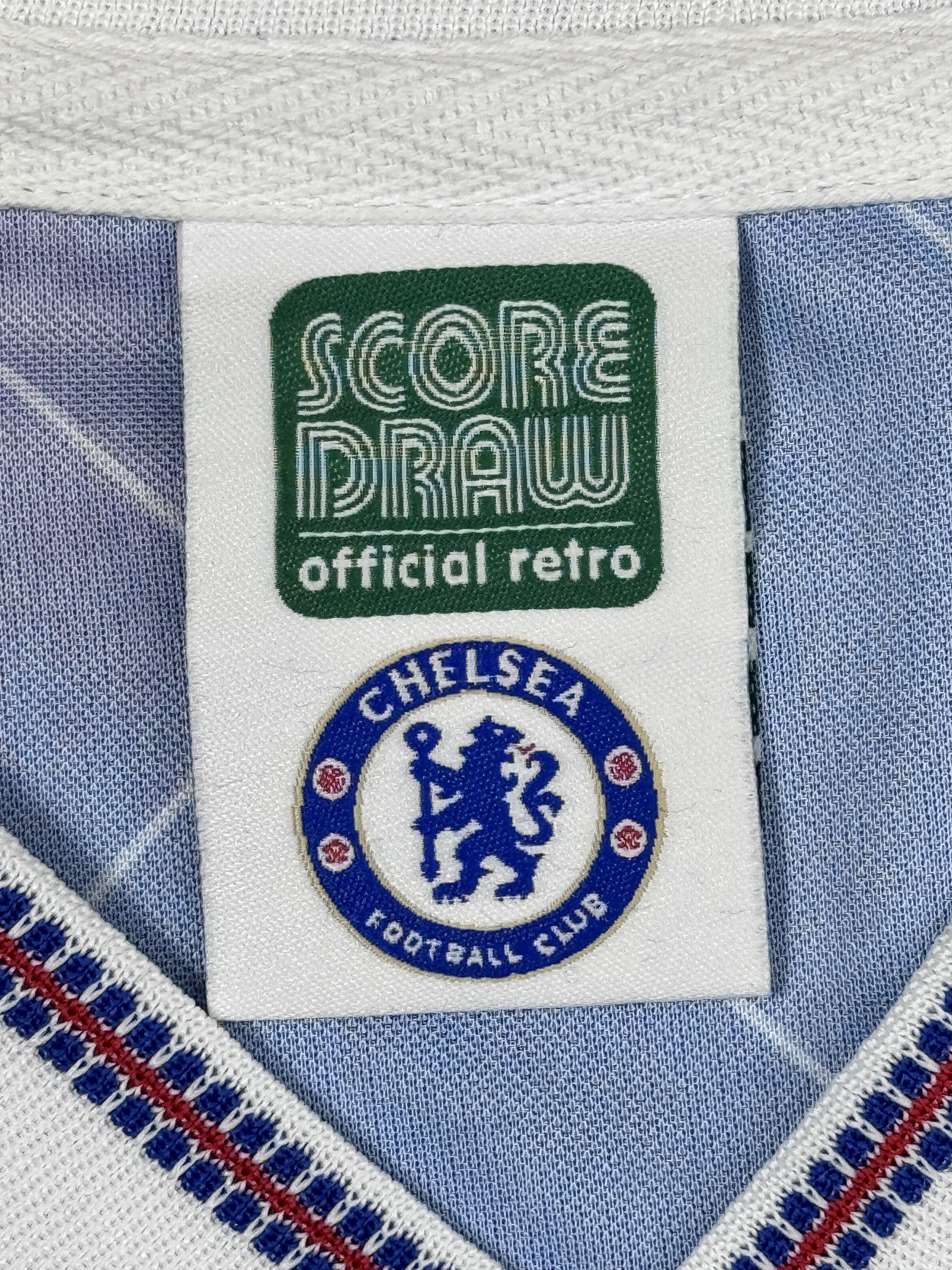 Chelsea Soccer 1987-89 Chelsea Home Shirt by Score Draw Size US XXL / EU 58 / 5 - 7 Thumbnail