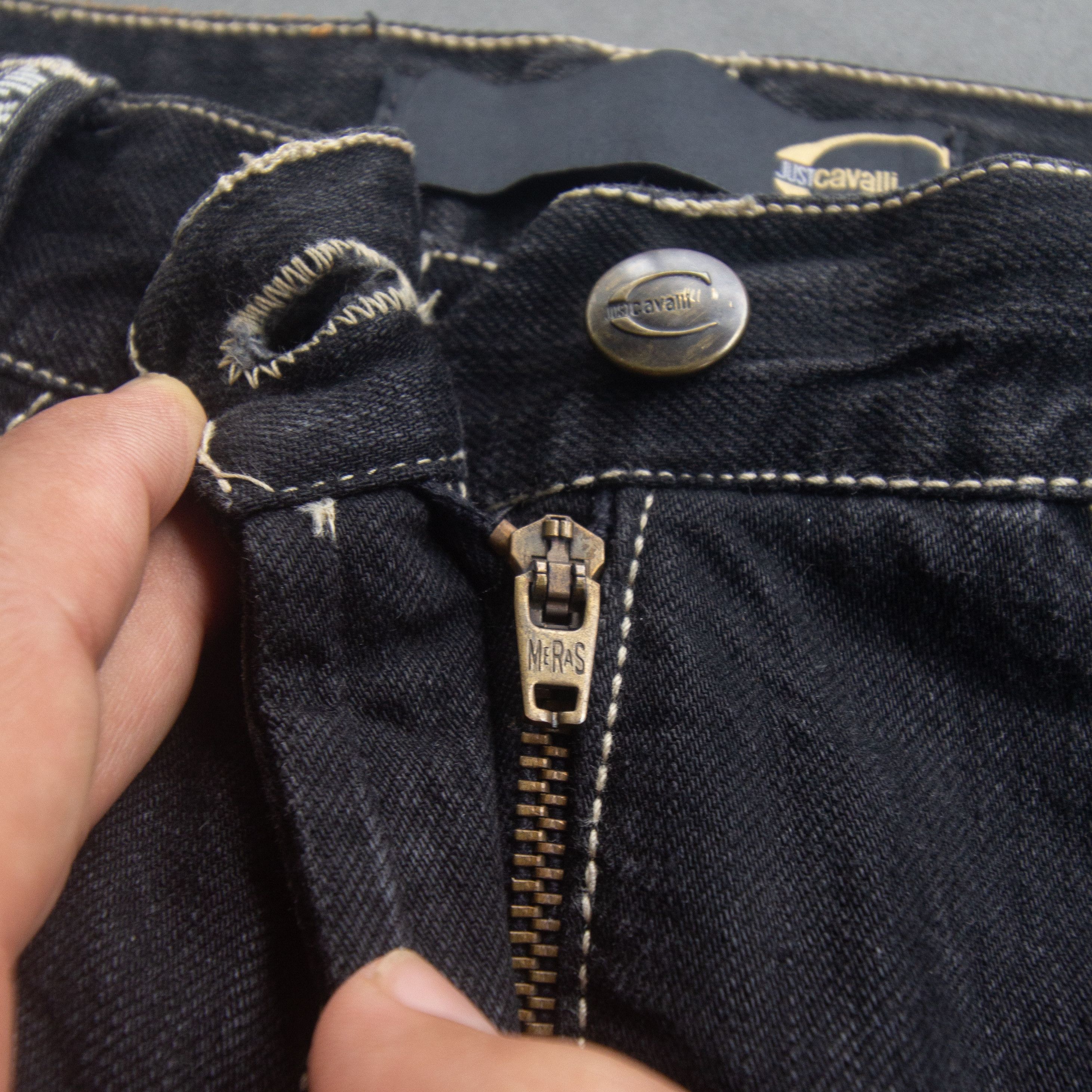 Just Cavalli × Roberto Cavalli Just Cavalli Navajo-detailed Jeans Size 26" / US 2 / IT 38 - 8 Thumbnail