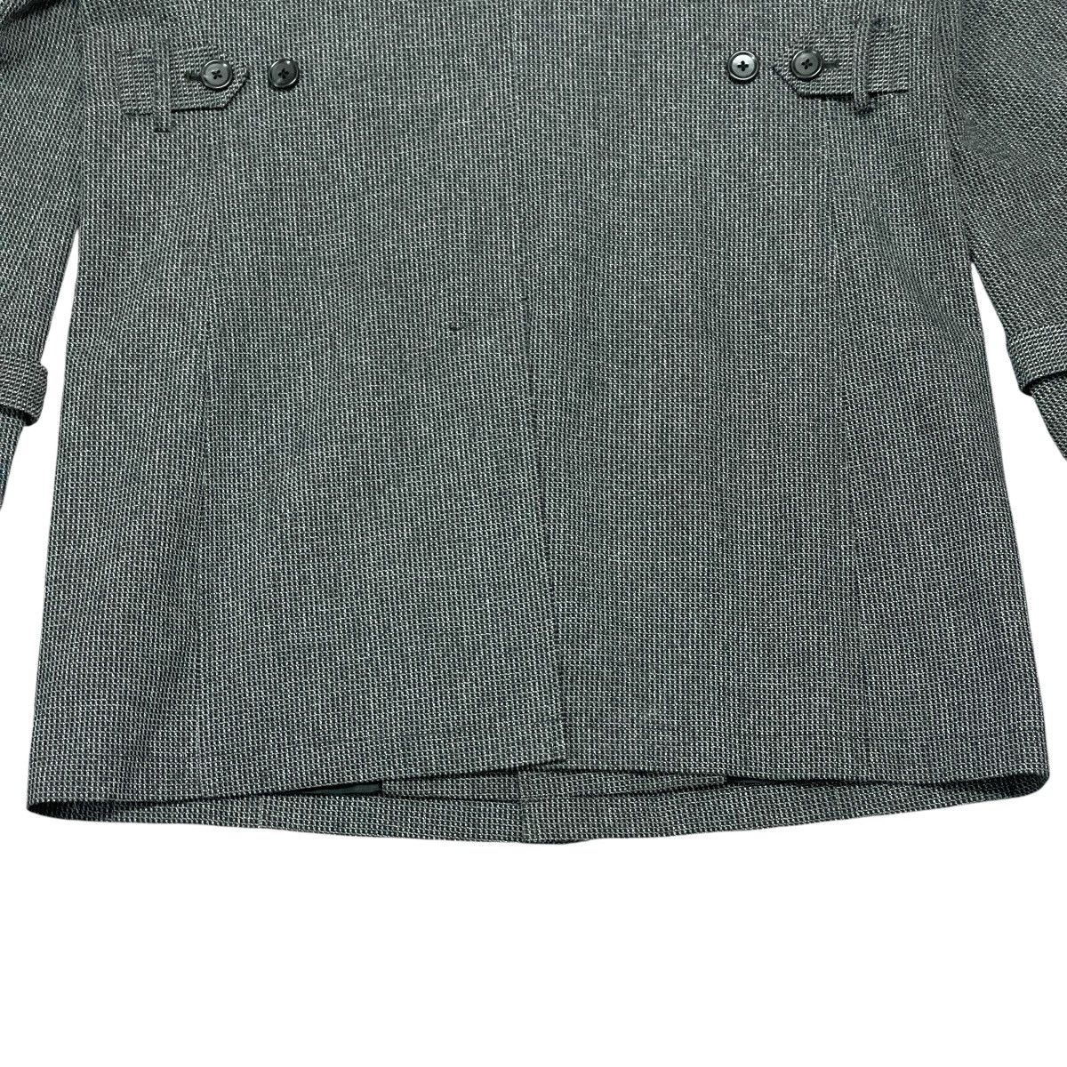 semanticdesign Vintage Semantic Design Herringbone Military Trench Coat Size US XL / EU 56 / 4 - 19 Thumbnail