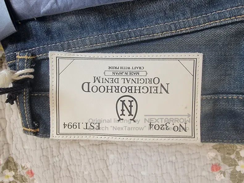 Neighborhood Neighborhood size M Basic Washed Denim Pants Size US 27 - 9 Thumbnail