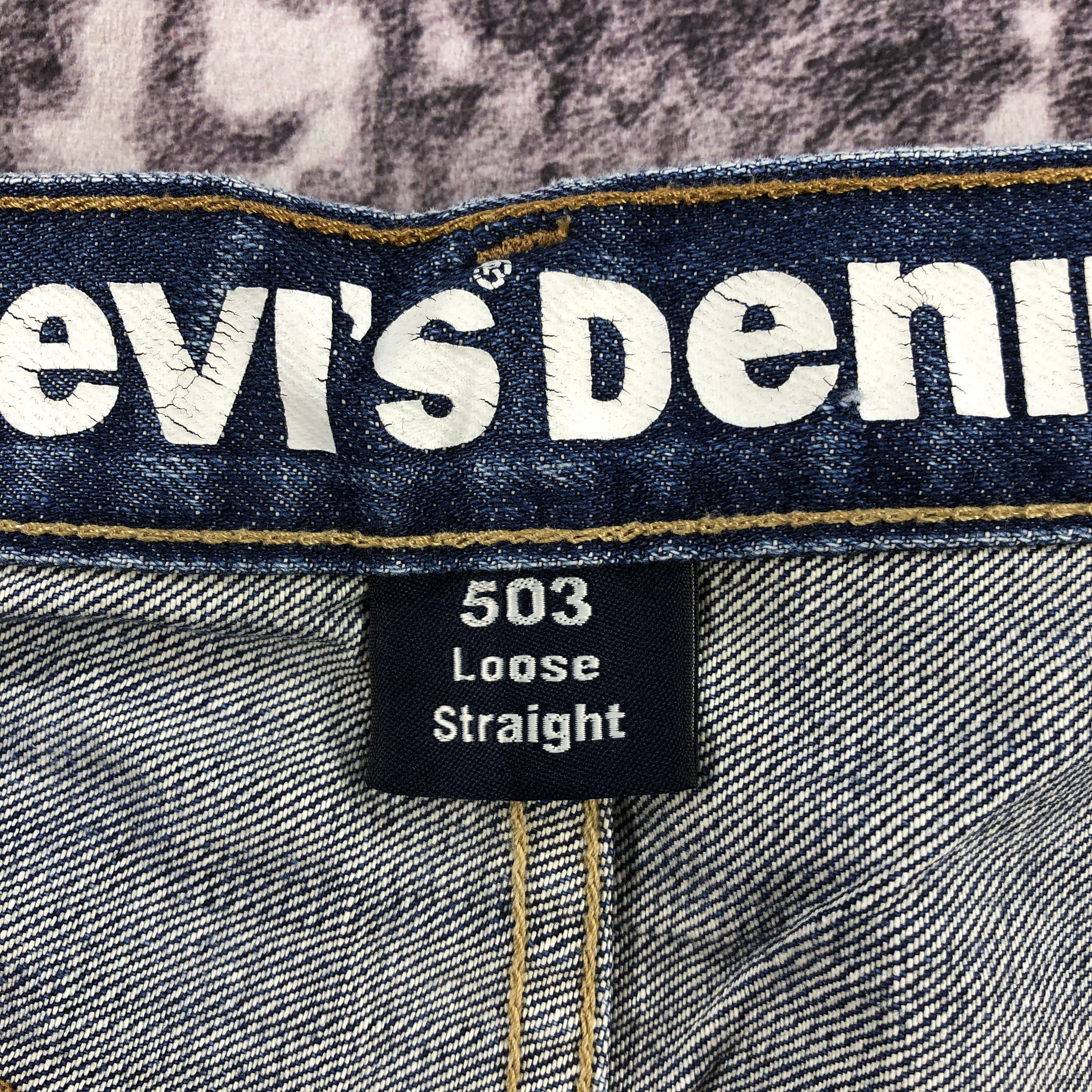 Levi's × Vintage Vintage Blue Wash Levis 503 Jeans-JM2255 Size US 35 - 14 Thumbnail