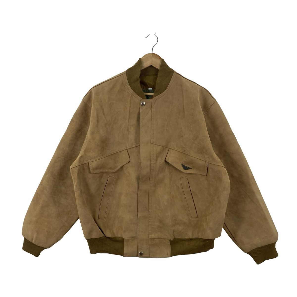Vintage Vintage R.G.A. Italian Style Made in Italy Suede Leather Size US XXL / EU 58 / 5 - 1 Thumbnail