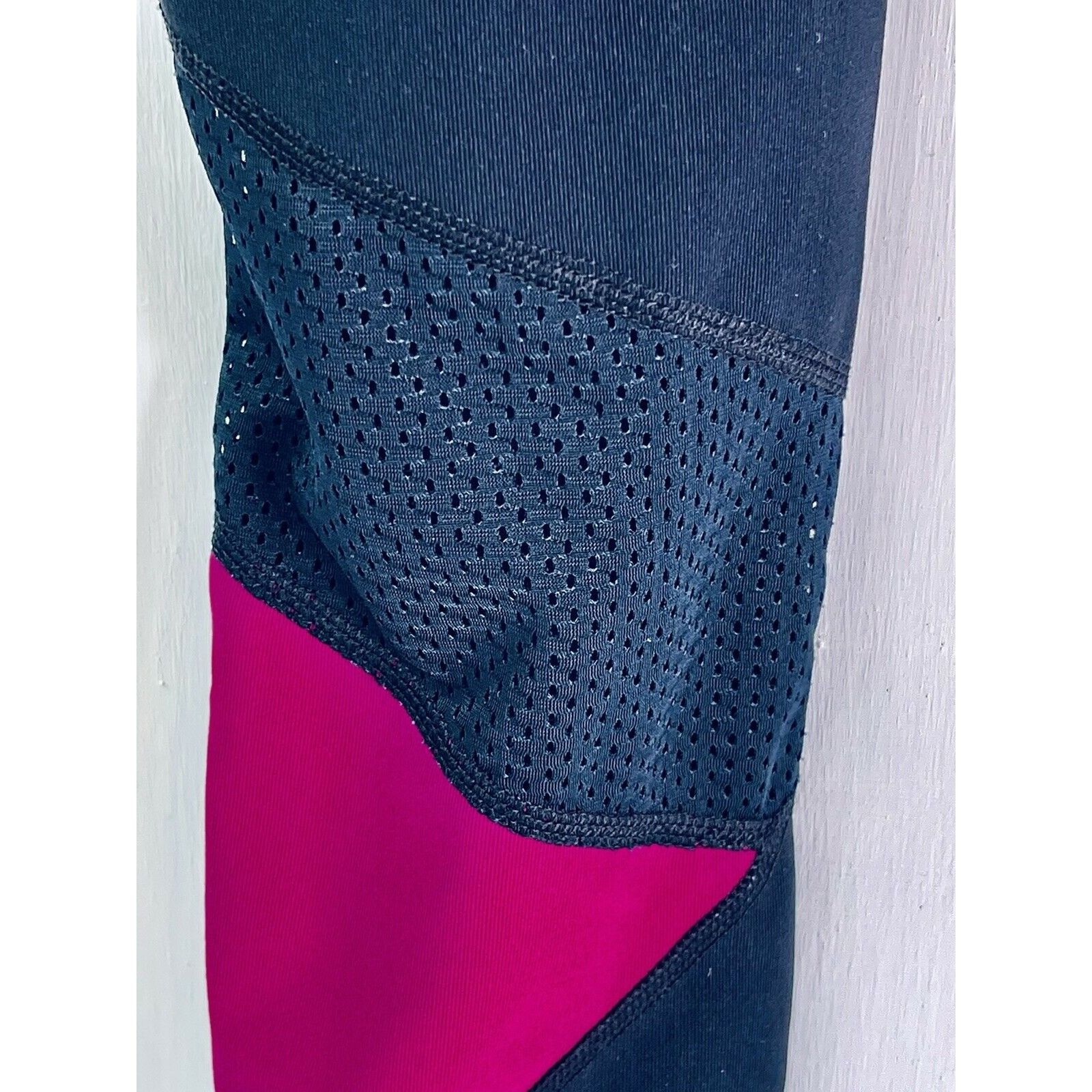 Other 90 Degree By Reflex Women’s Leggings Sheer Mesh Black Gray M Size 26" / US 2 / IT 38 - 4 Thumbnail