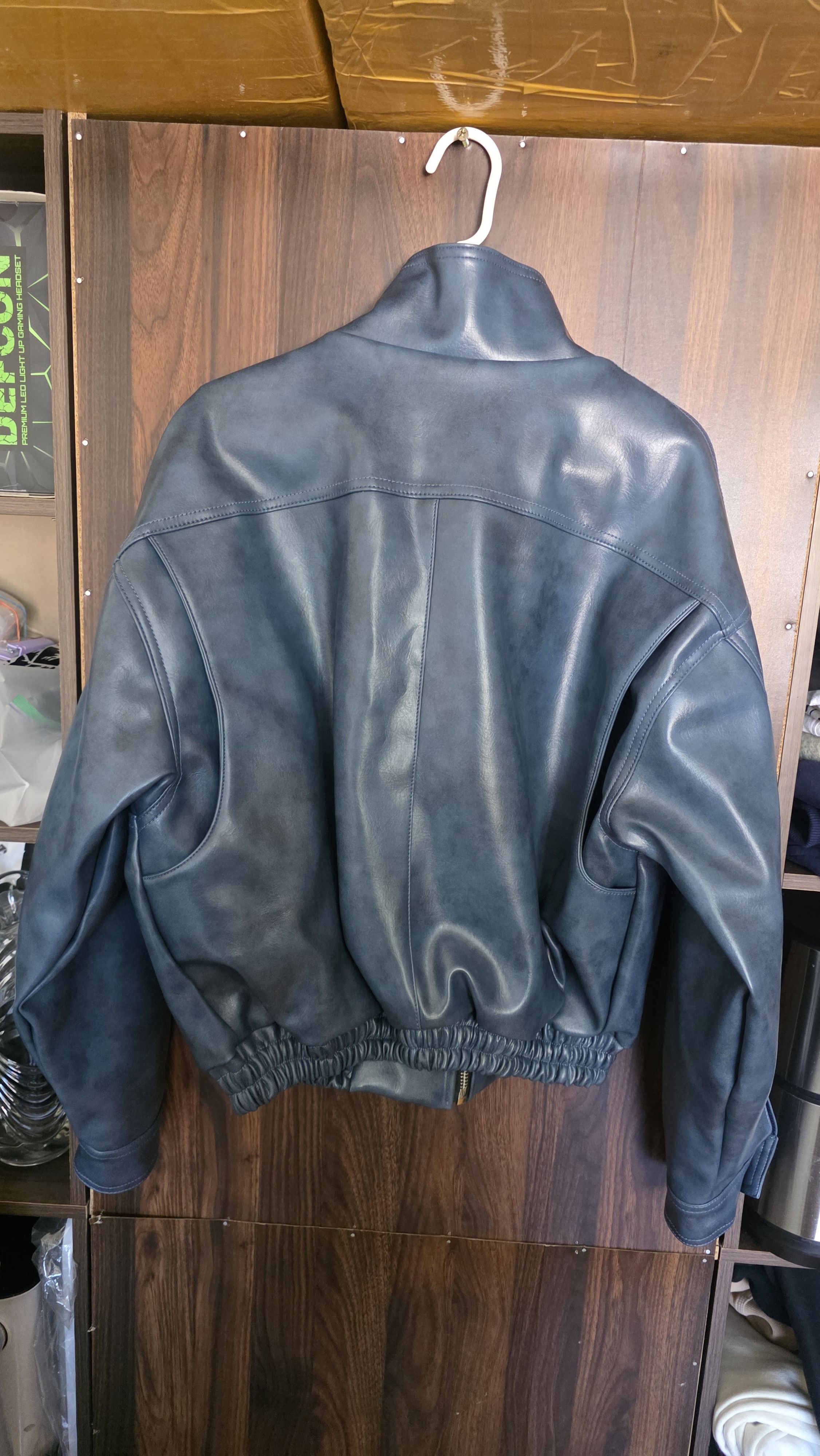 Other 67percent YANKEE LEATHER JACKET Size US L / EU 52-54 / 3 - 4 Thumbnail