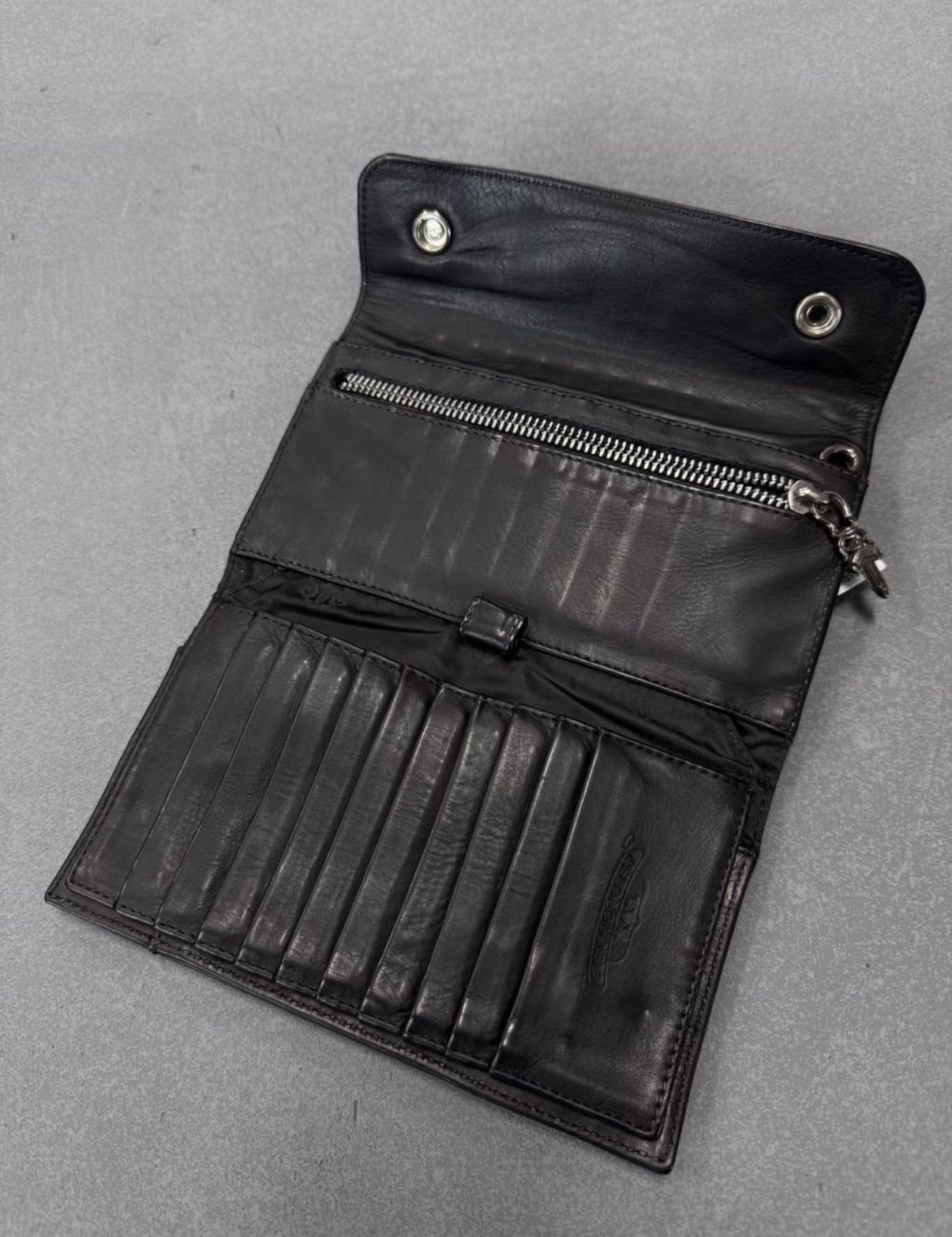 Chrome Hearts Chrome Hearts Sword Cross Silver-Button Long Wallet Size ONE SIZE - 4 Thumbnail