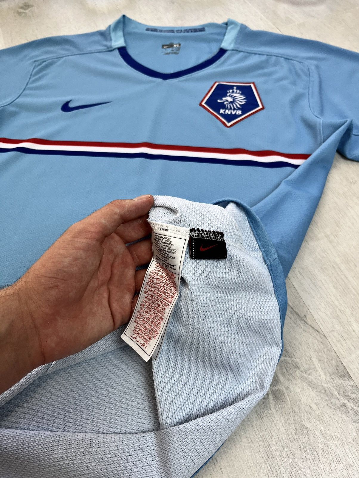 Nike Vintage Nike 2008 Holland Netherlands Soccer Jersey Home Y2K Size US S / EU 44-46 / 1 - 8 Thumbnail