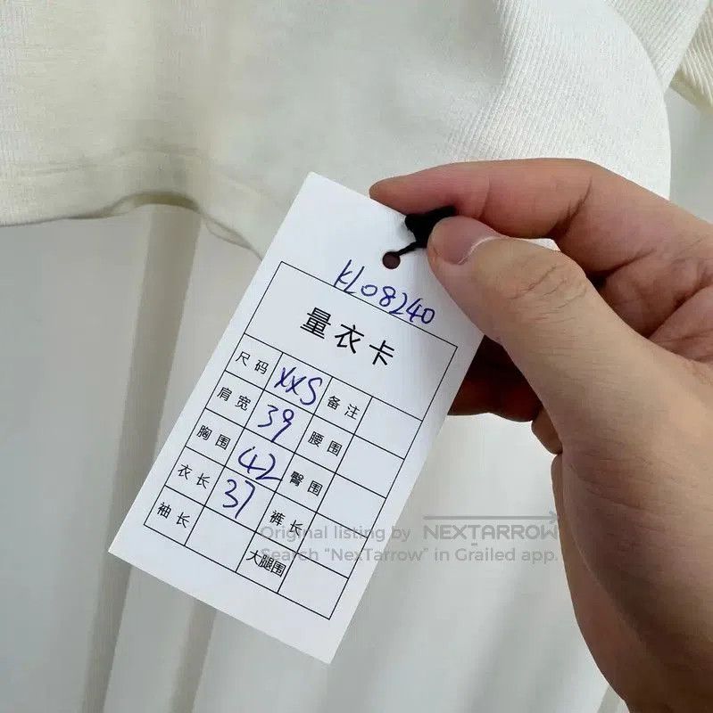 Off-White Off-White White Cotton Printed Cropped T-shirt . Size XXS / US 00 / IT 34 - 7 Thumbnail