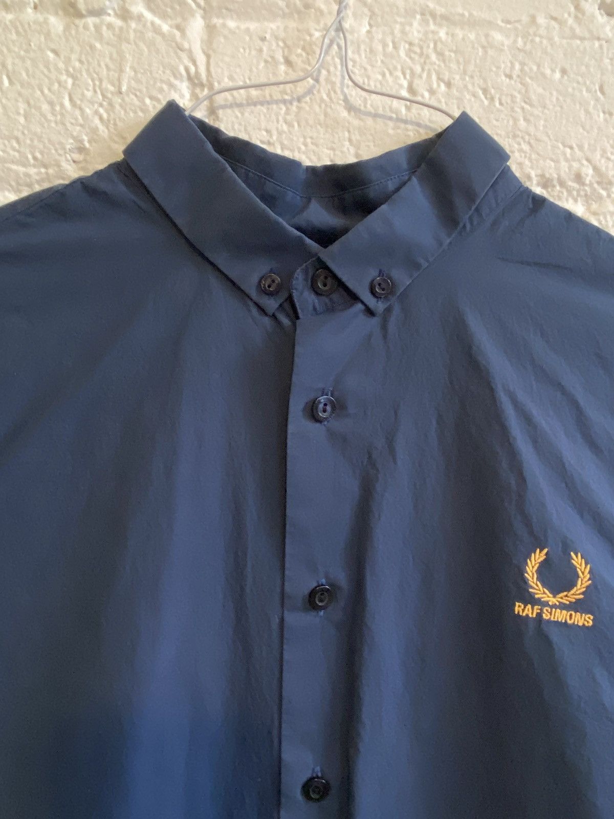 Raf Simons RAF Simons button up blue shirt Size US M / EU 48-50 / 2 - 3 Thumbnail