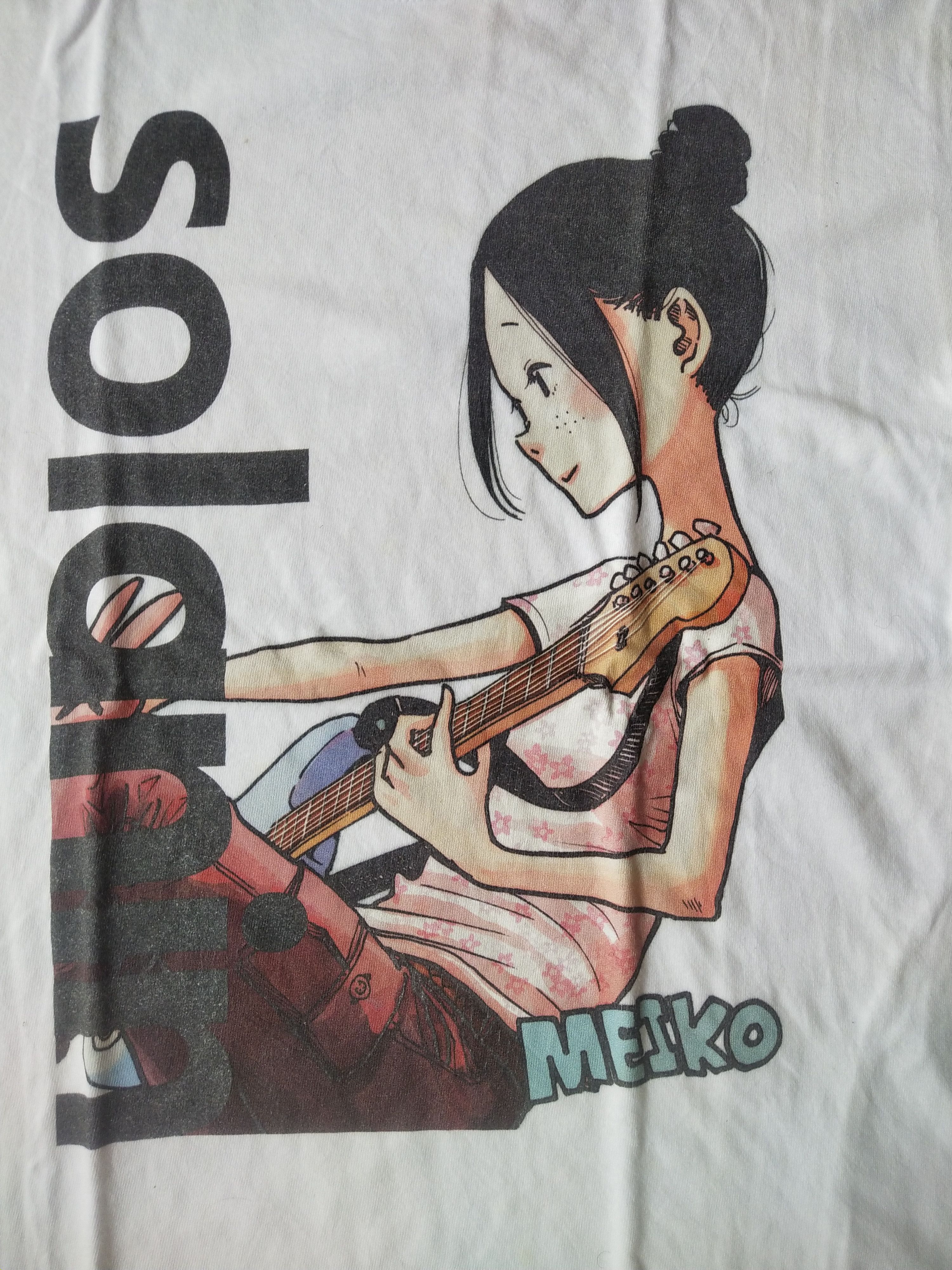 Anime Oyasumi Punpun (Goodnight PunPun) Solanin Anime Manga Tee Size US M / EU 48-50 / 2 - 2 Thumbnail