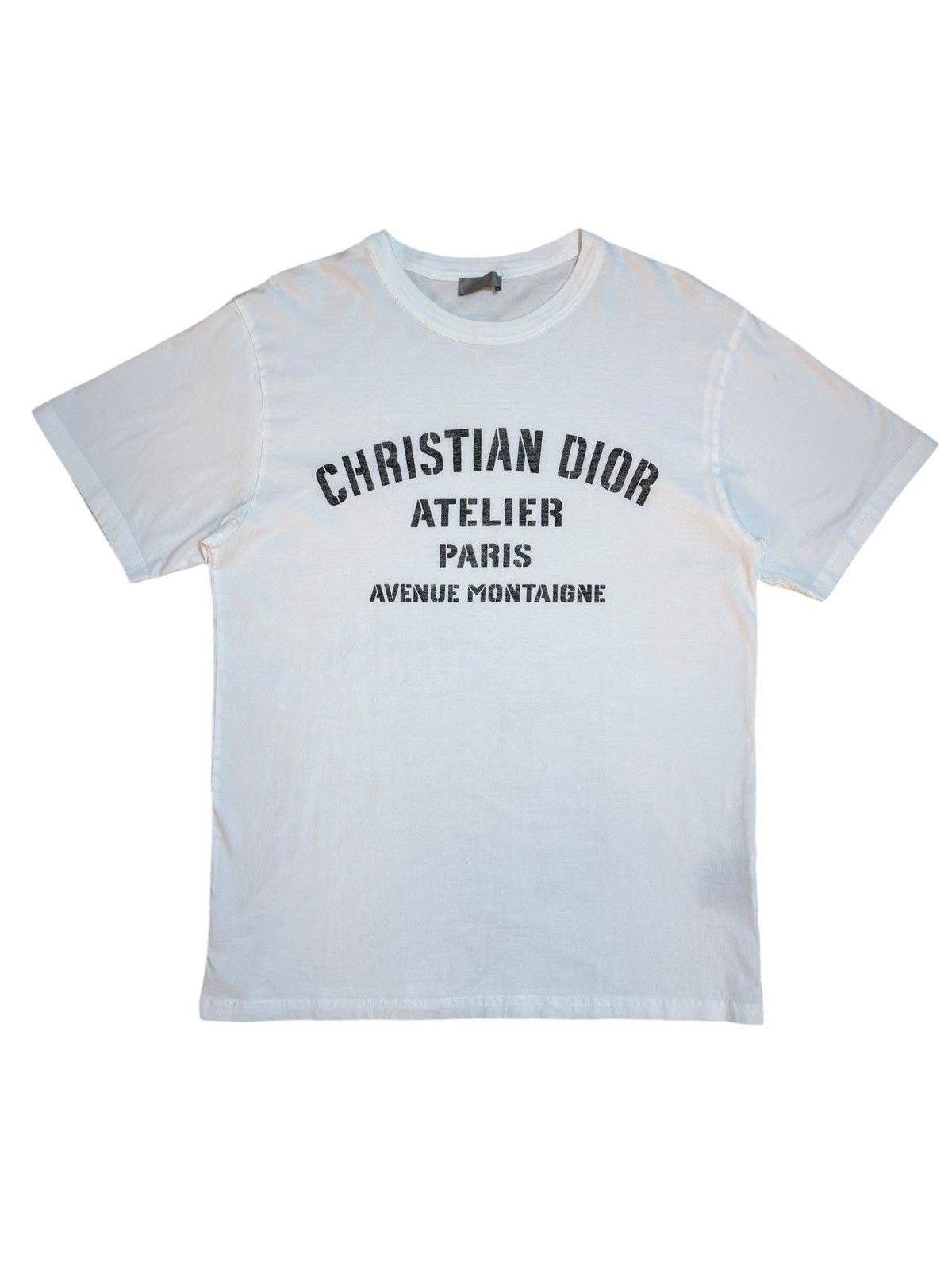Dior Christian Dior Atelier Stencil Tee Shirt Size US L / EU 52-54 / 3 - 1 Thumbnail