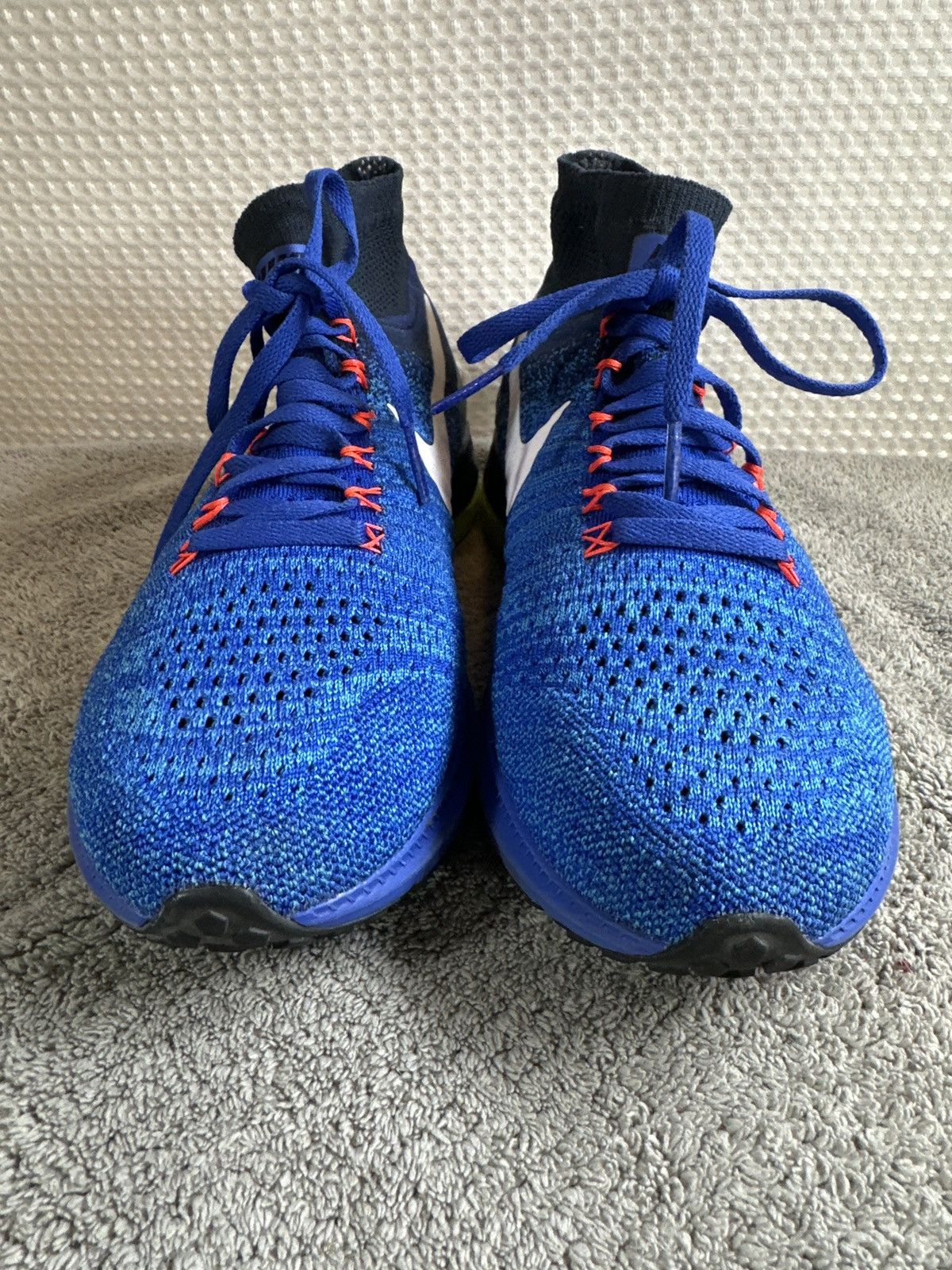 Nike Nike Wmns Zoom All Out Flyknit 'Racer Blue Volt' Size US 9.5 / IT 39.5 - 4 Thumbnail