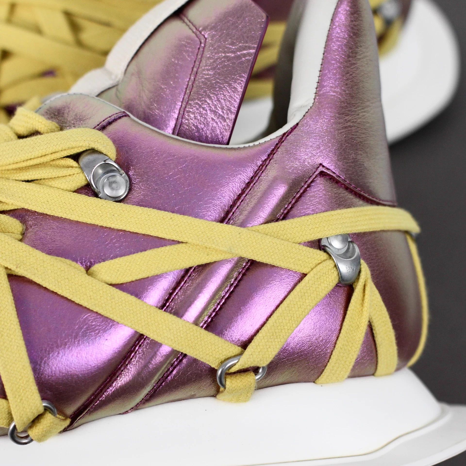 Rick Owens Rickowens main line laser-cut crazy strap design Size US 8 / EU 41 - 6 Thumbnail