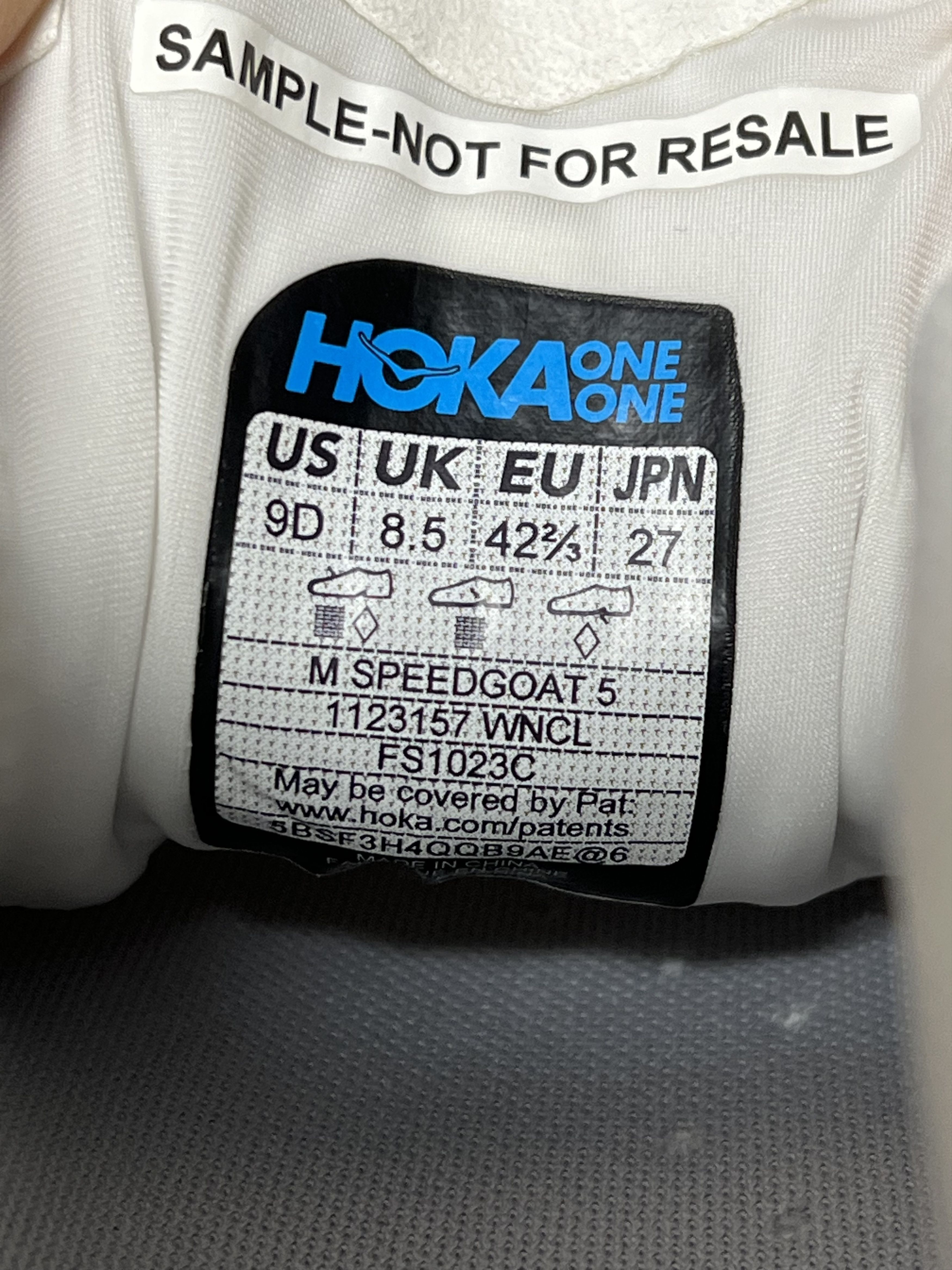 Hoka 9D Sample Hoka One One Speedgoat 5 Trail Running Shoes Size US 9 / EU 42 - 18 Thumbnail