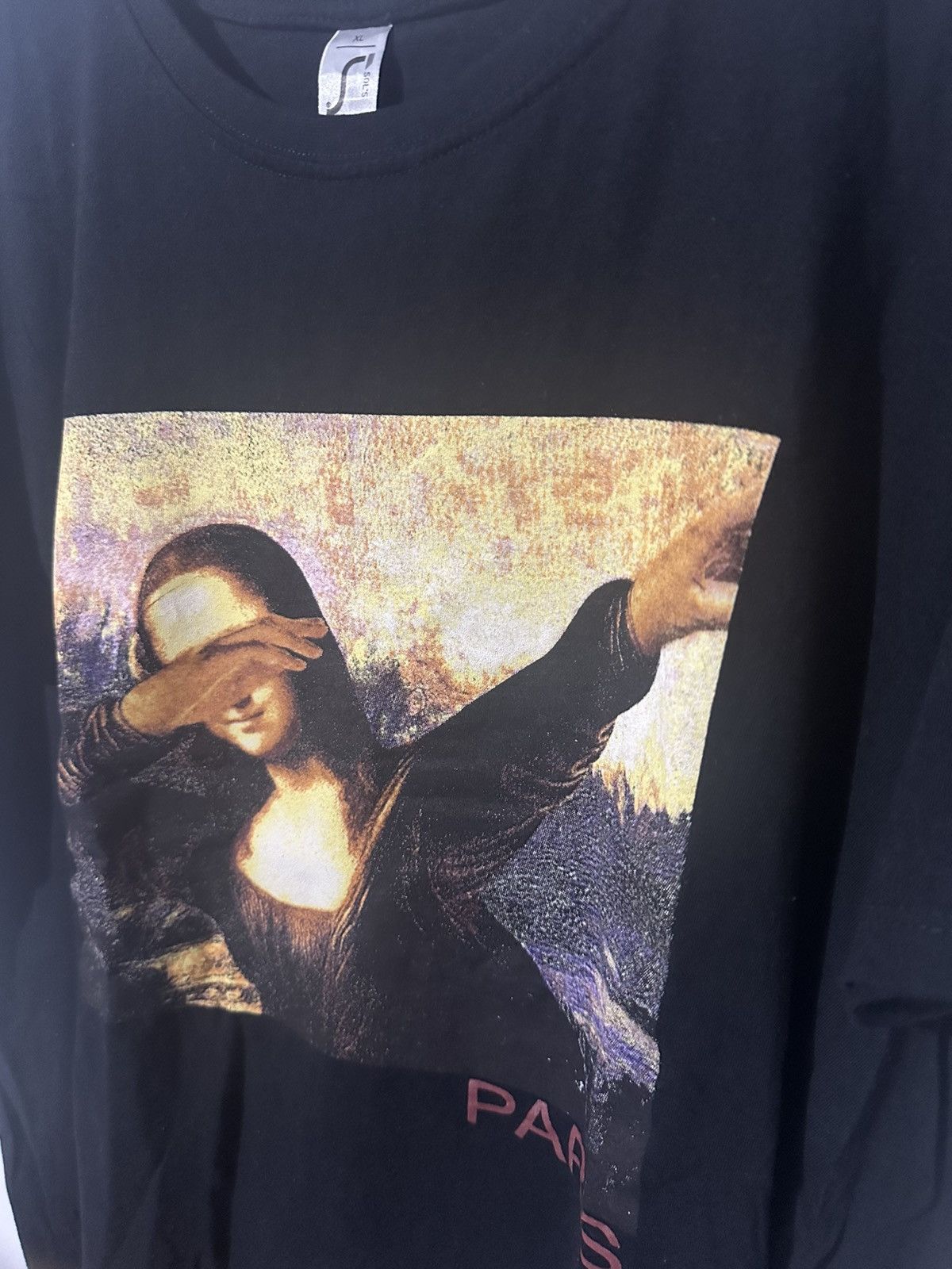 Japanese Brand MONALISA PARODY TSHIRT Size XL / US 12-14 / IT 48-50 - 3 Thumbnail