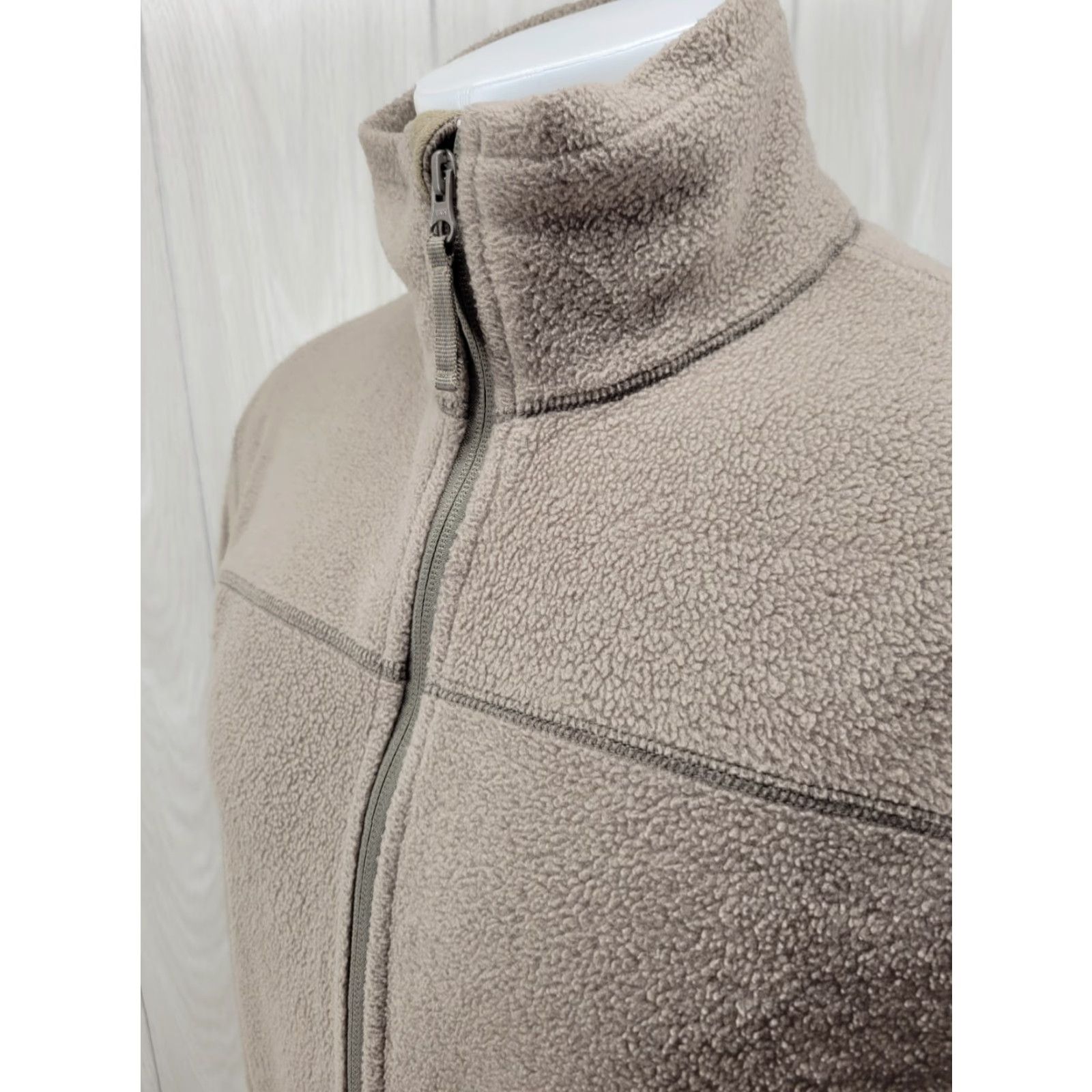 Vintage VINTAGE Cabela's MENS Jacket ZIP UP Fleece Olive Green Medium Size US M / EU 48-50 / 2 - 4 Thumbnail