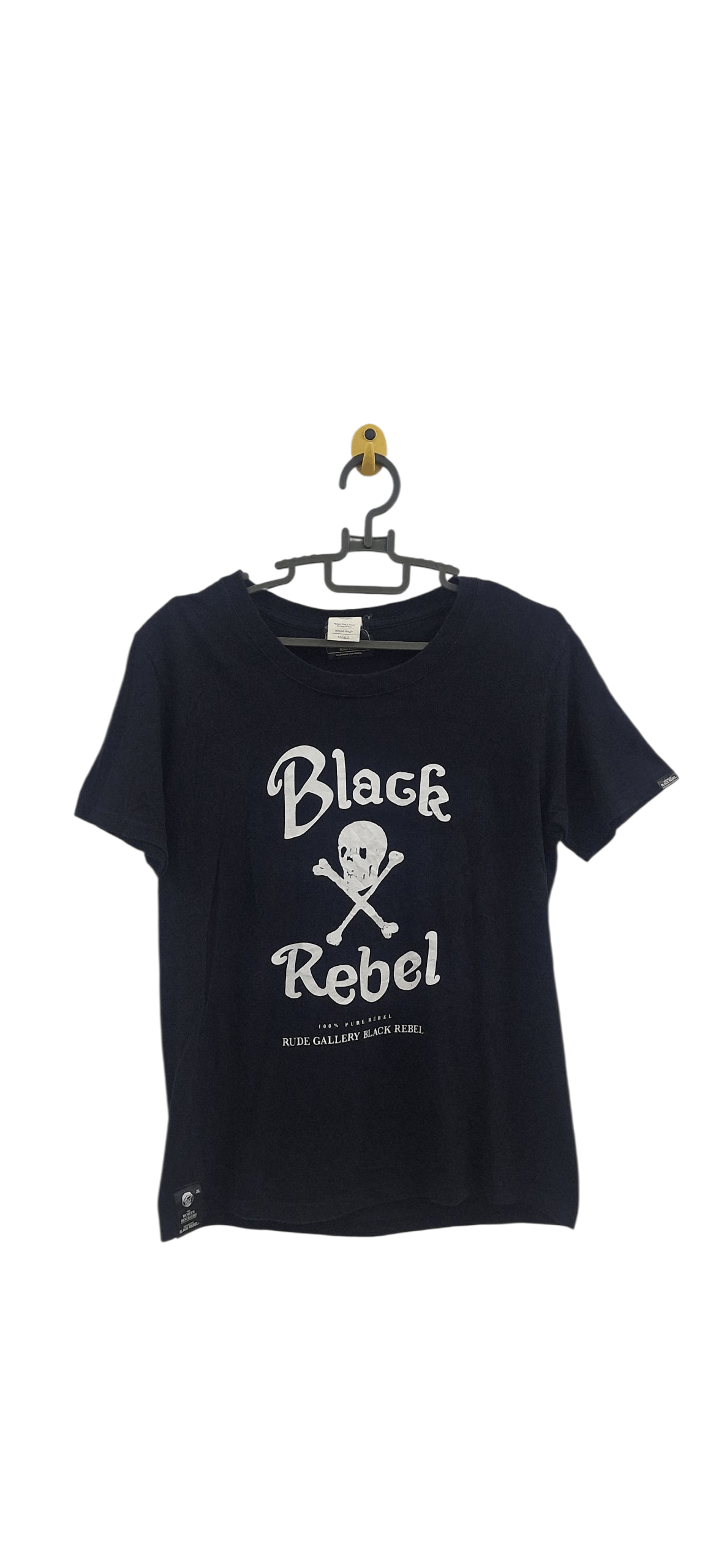 RUDE GALLERY Rude Gallery Black Rebel Skull Tshirt Size US S / EU 44-46 / 1 - 1 Thumbnail