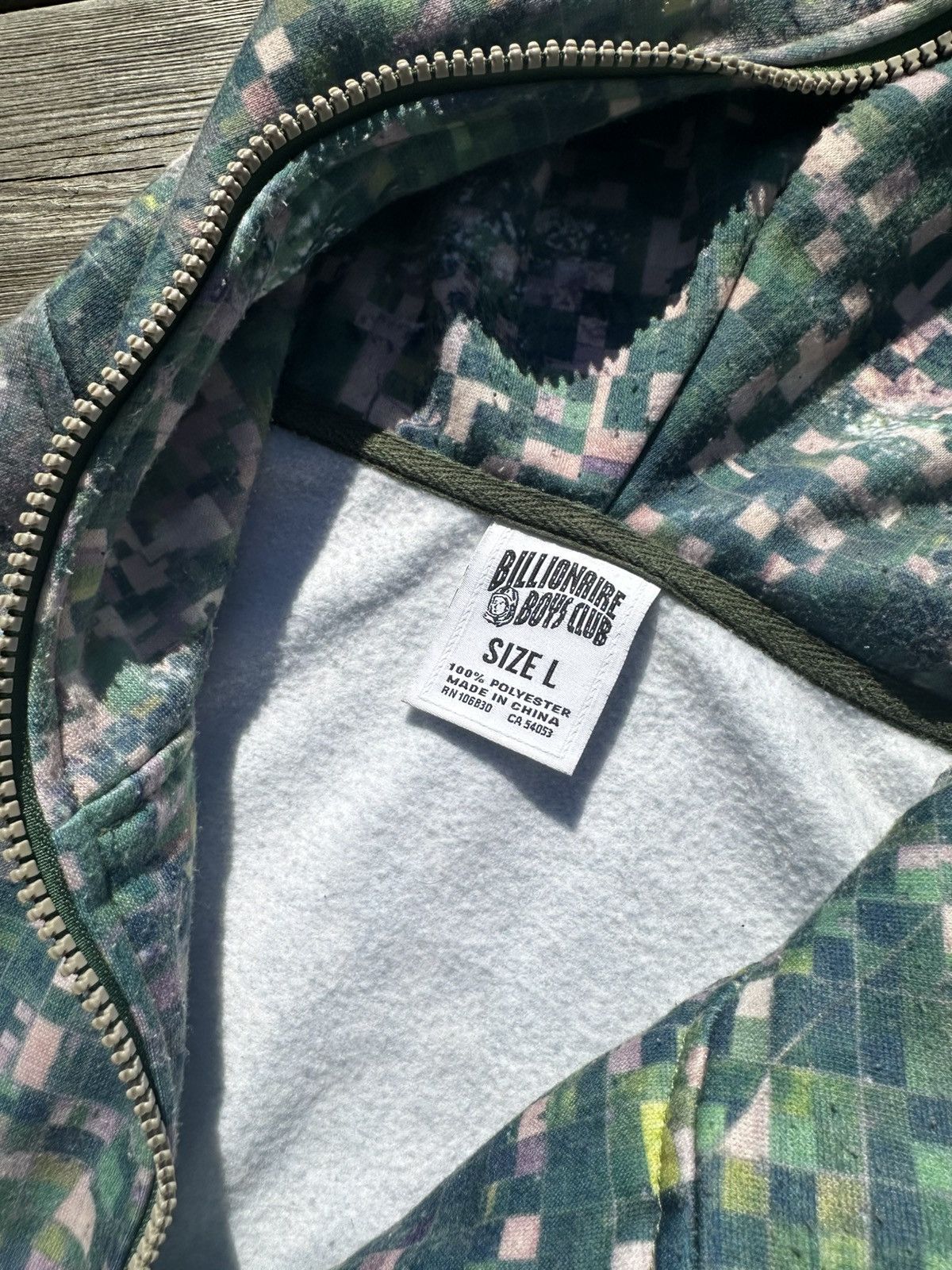 Billionaire Boys Club Billionaire Boys Club Camo zip-hoodie - Size Large Size US L / EU 52-54 / 3 - 12 Thumbnail