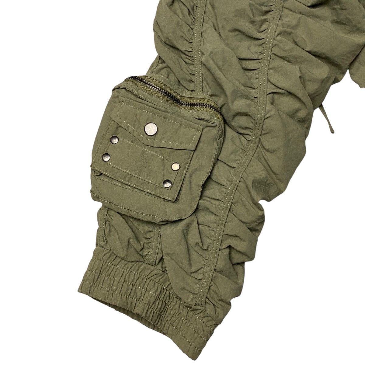 PPFM 2000's Avira Pink Bondage Cargo Multipocket Shorts Size US 29 - 6 Thumbnail