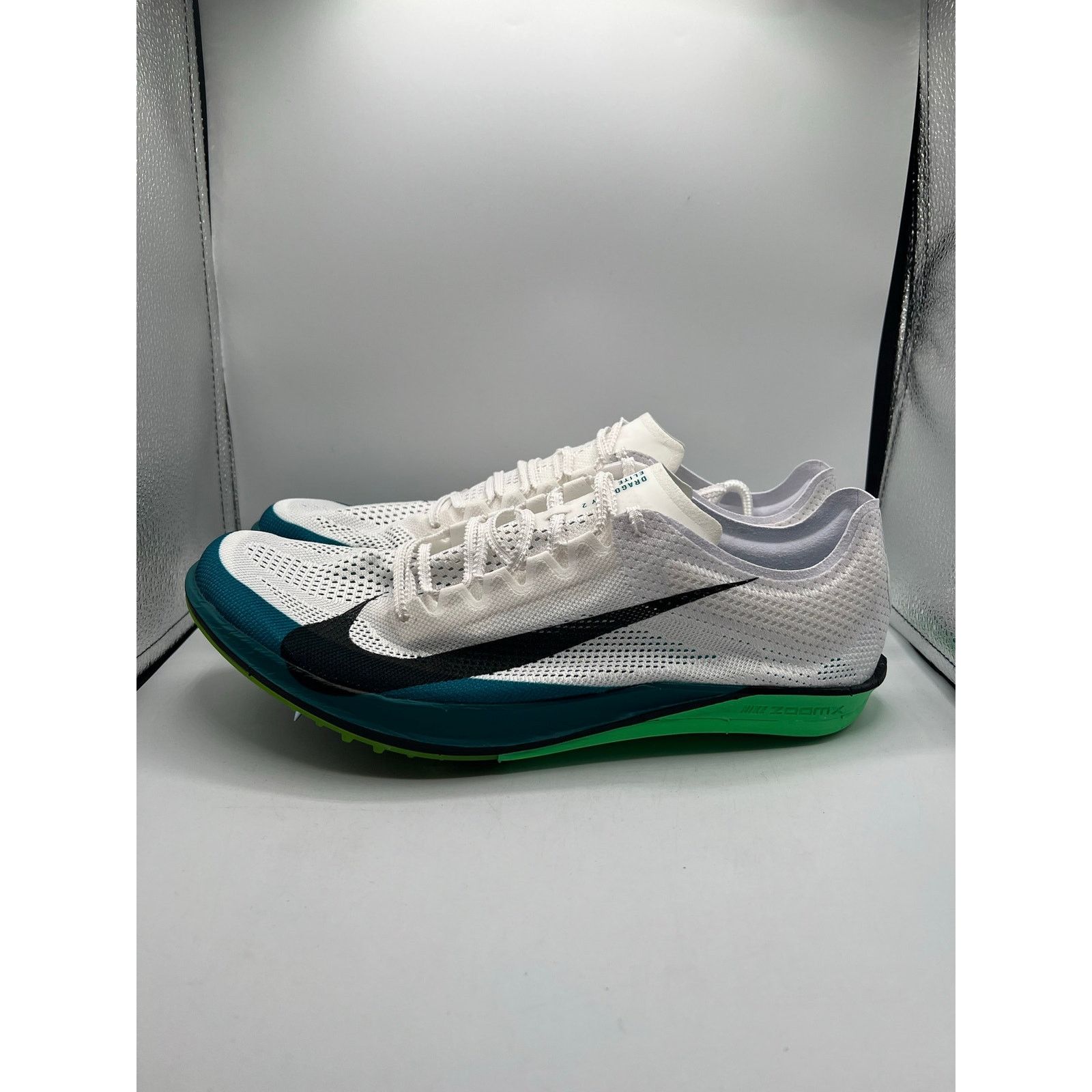 Nike Nike ZoomX Dragonfly 2 Elite “White Bright Spruce” size 13 Size US 13 / EU 46 - 1 Thumbnail