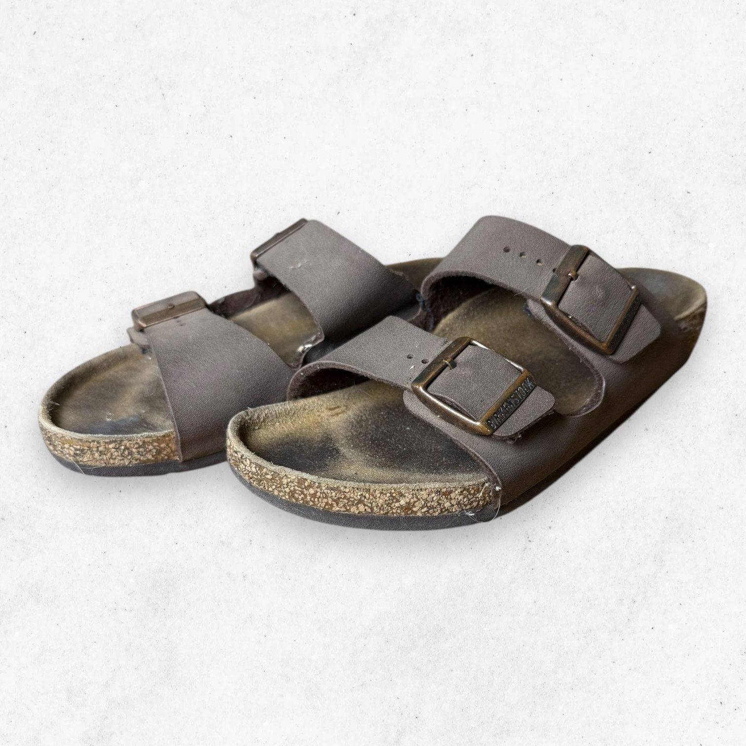 Birkenstock Birkenstock Arizona Two Straps Brown Sandals NO SIZE 9in Size US 5.5 / IT 35.5 - 2 Thumbnail