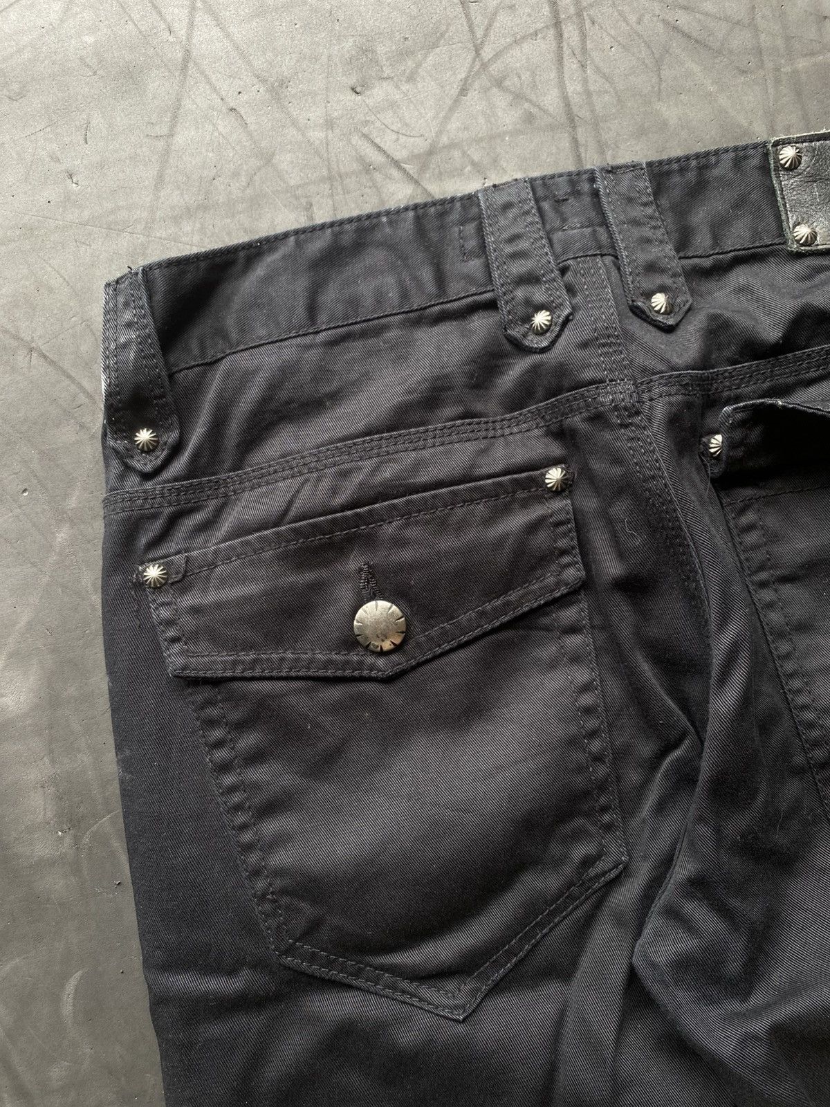 If Six Was Nine 💸BINDINGOFFER💸Lagust Flared Black Pants Size US 31 - 6 Thumbnail