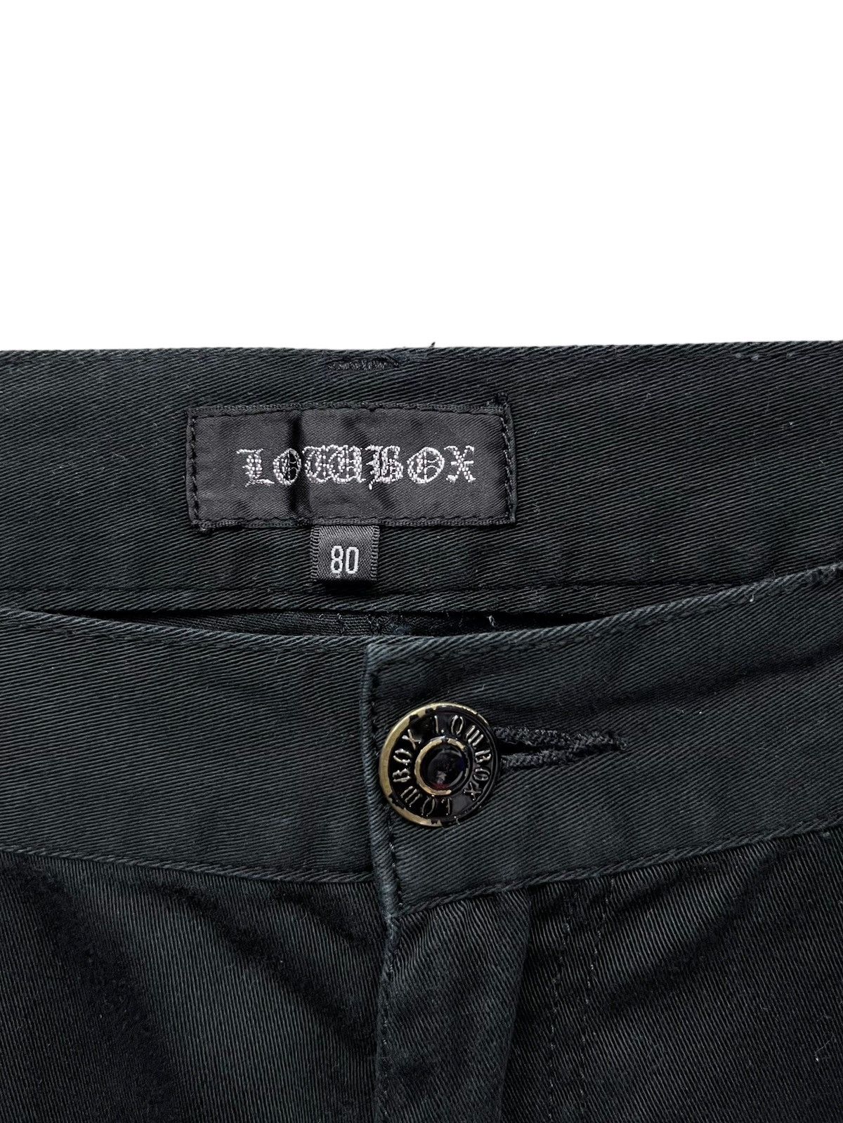Japanese Brand × LOWBOX LOWBOX Seditionaries Punk Black Cargo Undercover FLARE Cargo Size 30" / US 8 / IT 44 - 10 Thumbnail