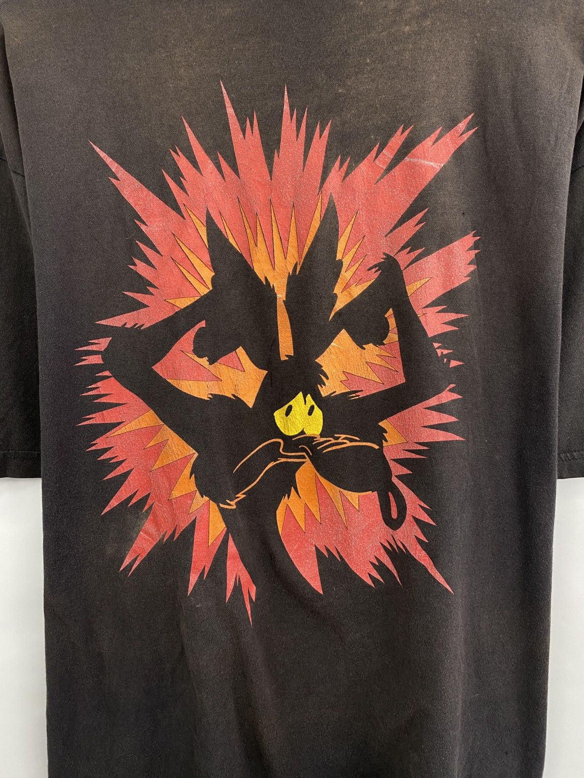 Cartoon Network × Vintage × Warner Bros Vintage 1992 Willie E Coyote This T-Shirt Will Self Destruct Size US XL / EU 56 / 4 - 8 Thumbnail