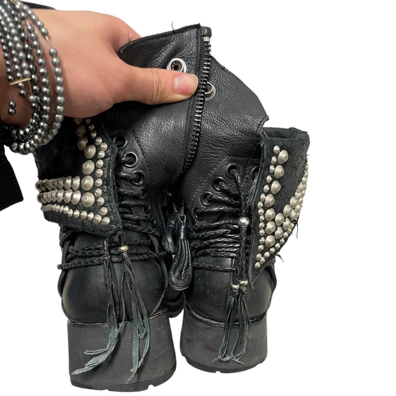 KMRii Kmrii crush stud boots Size US 8.5 / EU 41-42 - 4 Thumbnail