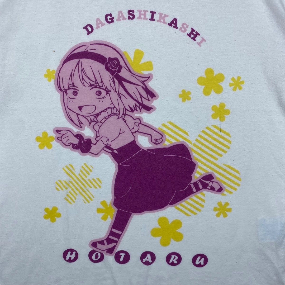 Anime × Japanese Brand DAGASHI KASHI Hotaru Japanese Anime Manga Promo Tee Shirt Size US M / EU 48-50 / 2 - 2 Thumbnail