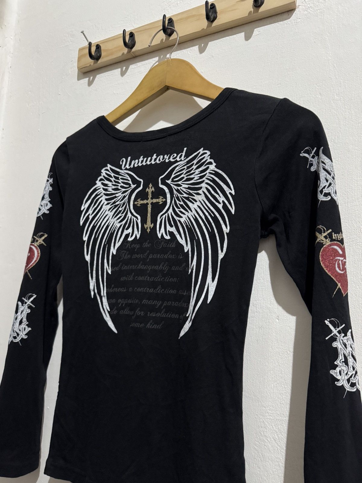 Hysteric Glamour × If Six Was Nine × Japanese Brand Y2k Jessy Logan ifsixwasnine longsleeve Size S / US 4 / IT 40 - 3 Thumbnail