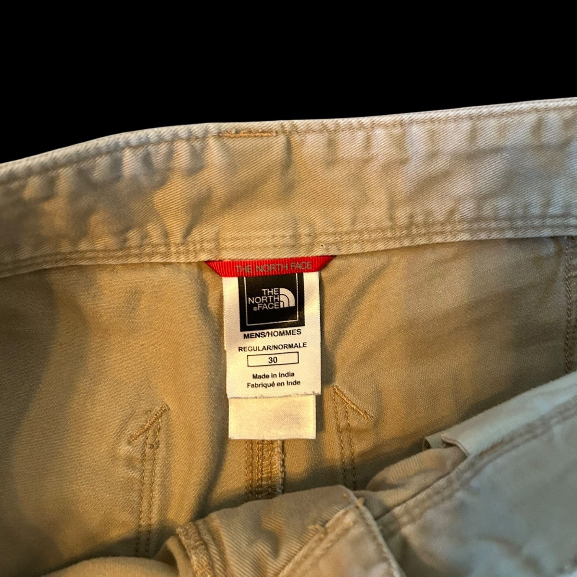 The North Face The North Face 100% Cotton Khaki Shorts 30 Size US 30 / EU 46 - 4 Thumbnail