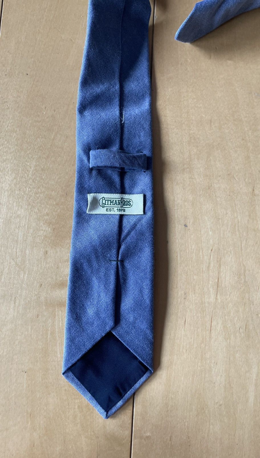 Gitman Bros. Vintage Chambray Tie Size ONE SIZE - 1 Thumbnail