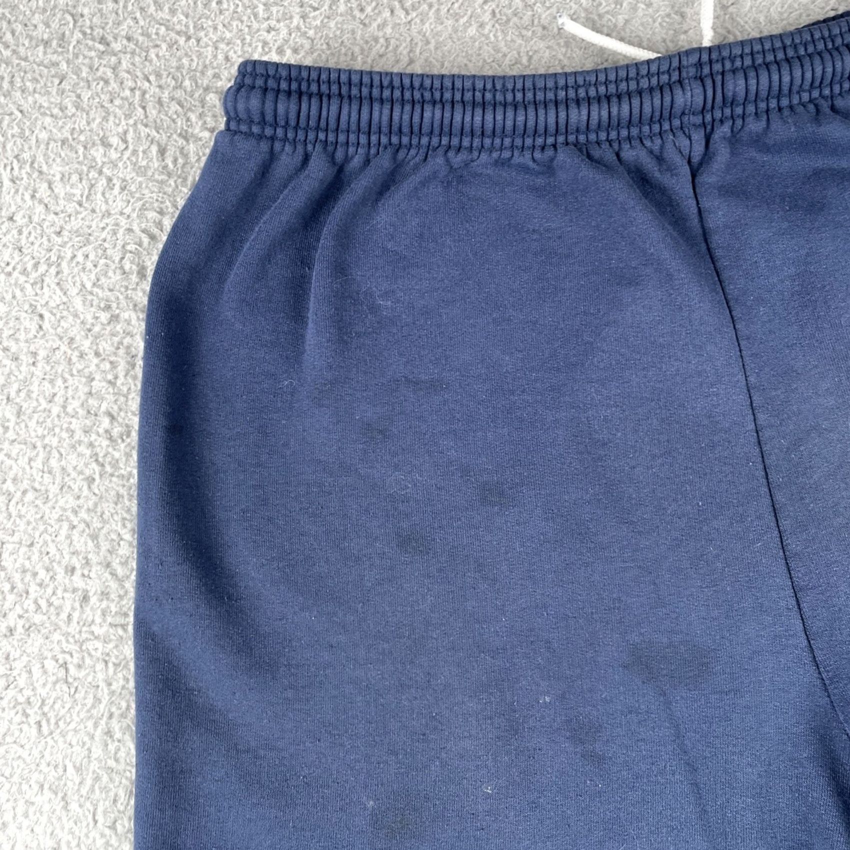 Hanes VINTAGE NAVY Hanes Chicago Fire Department Sweatpants Print 90s XL Adults Blue Pants, Drawstring, Regular Inseam 29 in Men Size US 36 / EU 52 - 4 Thumbnail