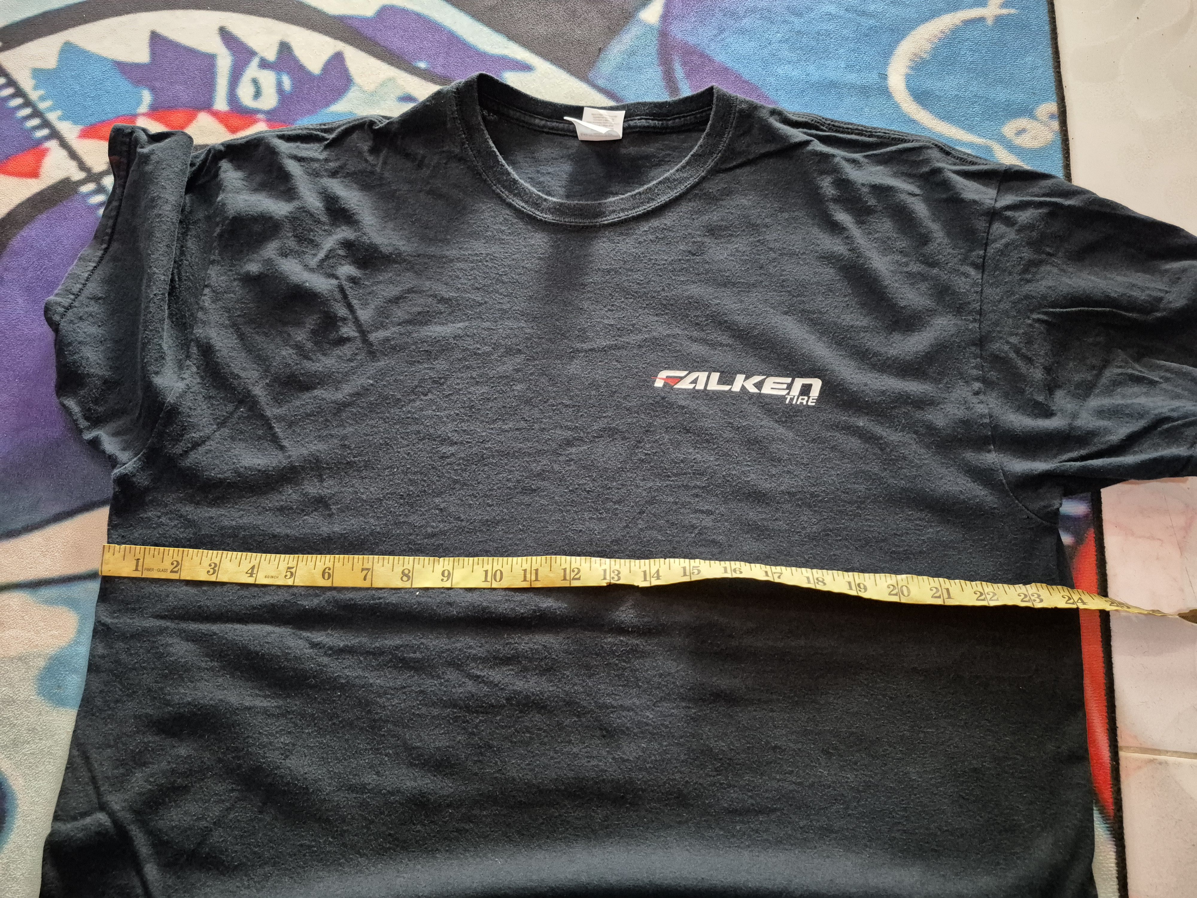 Vintage 🔥 Vintage Falken Tire Big Logo Backhit Tee Size US XL / EU 56 / 4 - 7 Thumbnail