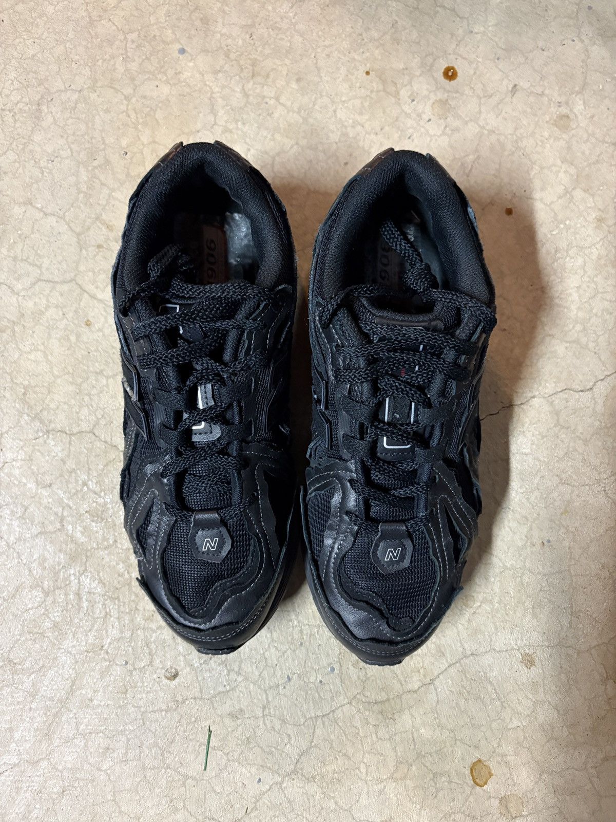 New Balance 8.5 - New Balance Protection Pack 1906D Triple Black Leather Size US 8.5 / EU 41-42 - 4 Thumbnail