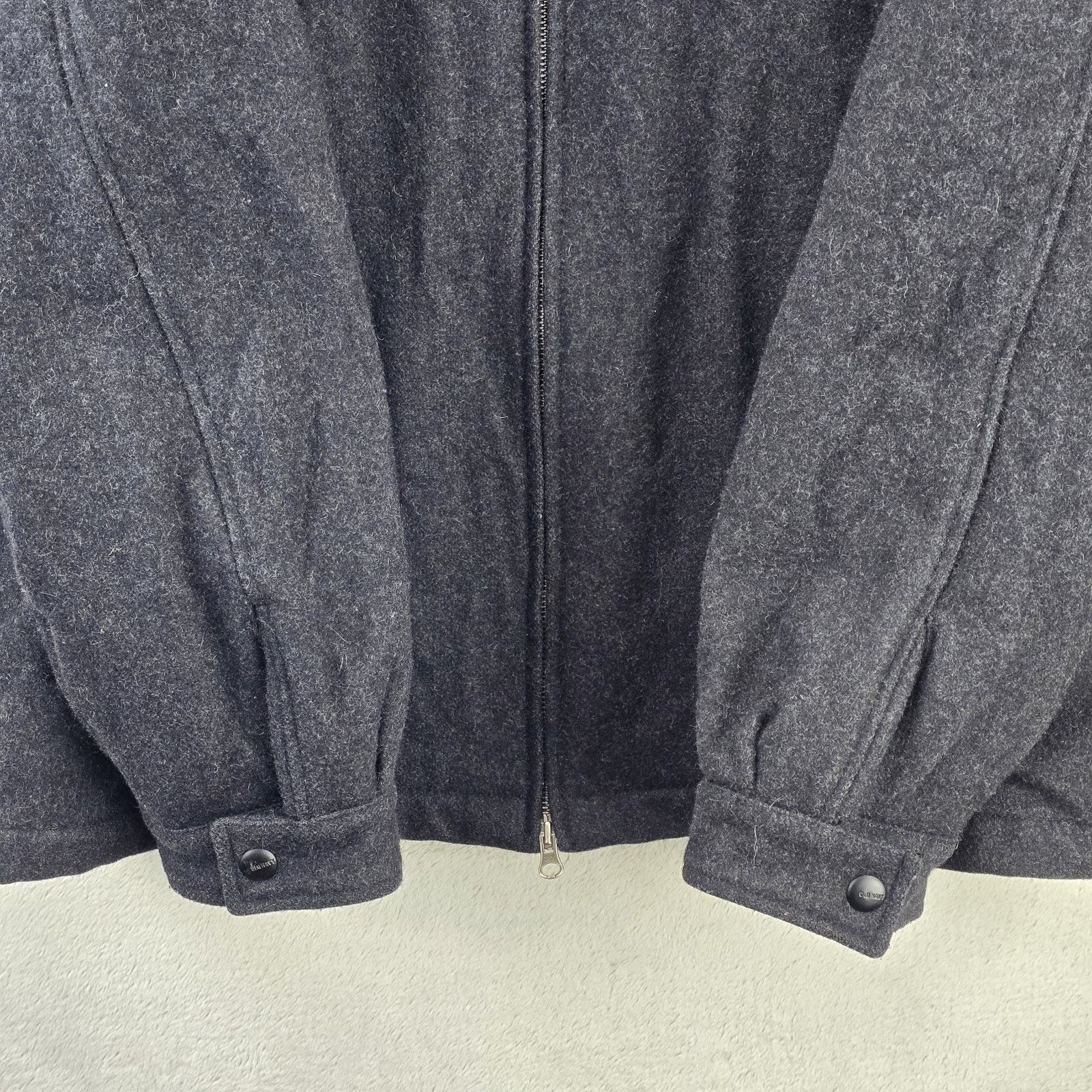 Old Navy Old Navy Jacket Mens XXL Wool Blend Zip-Up Cotton Lining Size US XXL / EU 58 / 5 - 3 Thumbnail