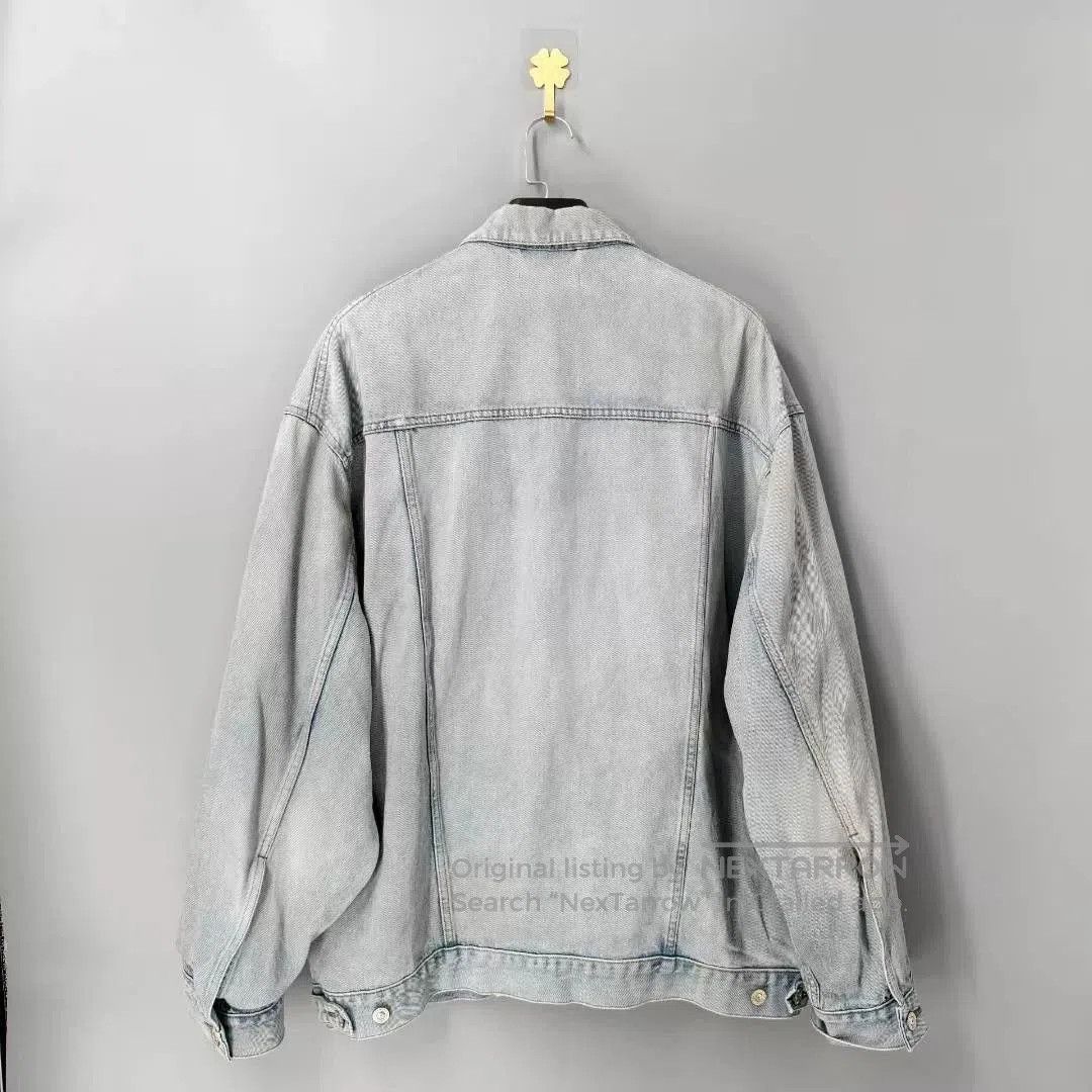 Balenciaga Balenciaga SS24 Washed Denim Jacket. Size US XS / EU 42 / 0 - 2 Thumbnail