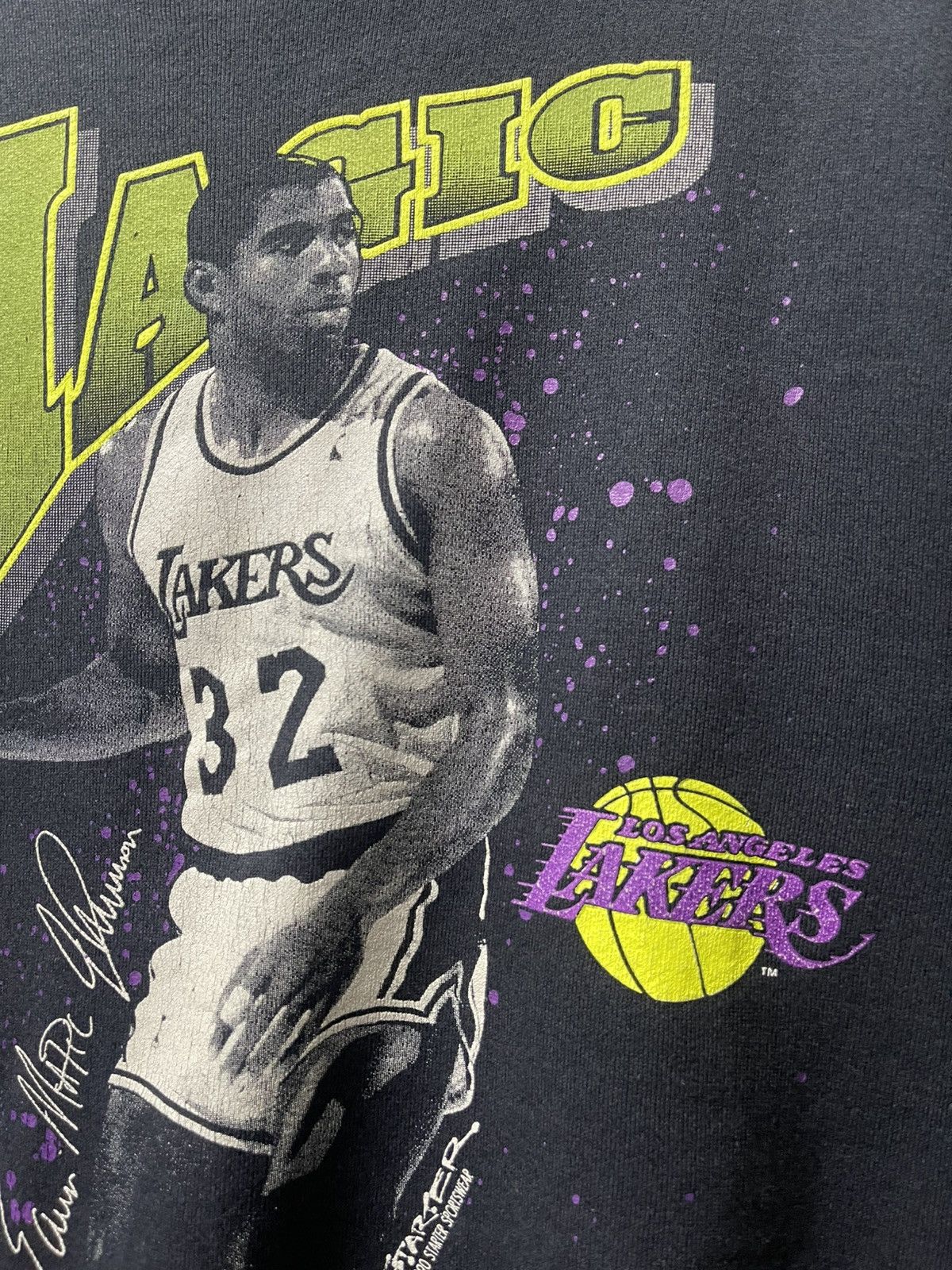 Starter Vintage Starter 1990 Magic Johnsen LA Lakers Size US M / EU 48-50 / 2 - 4 Thumbnail