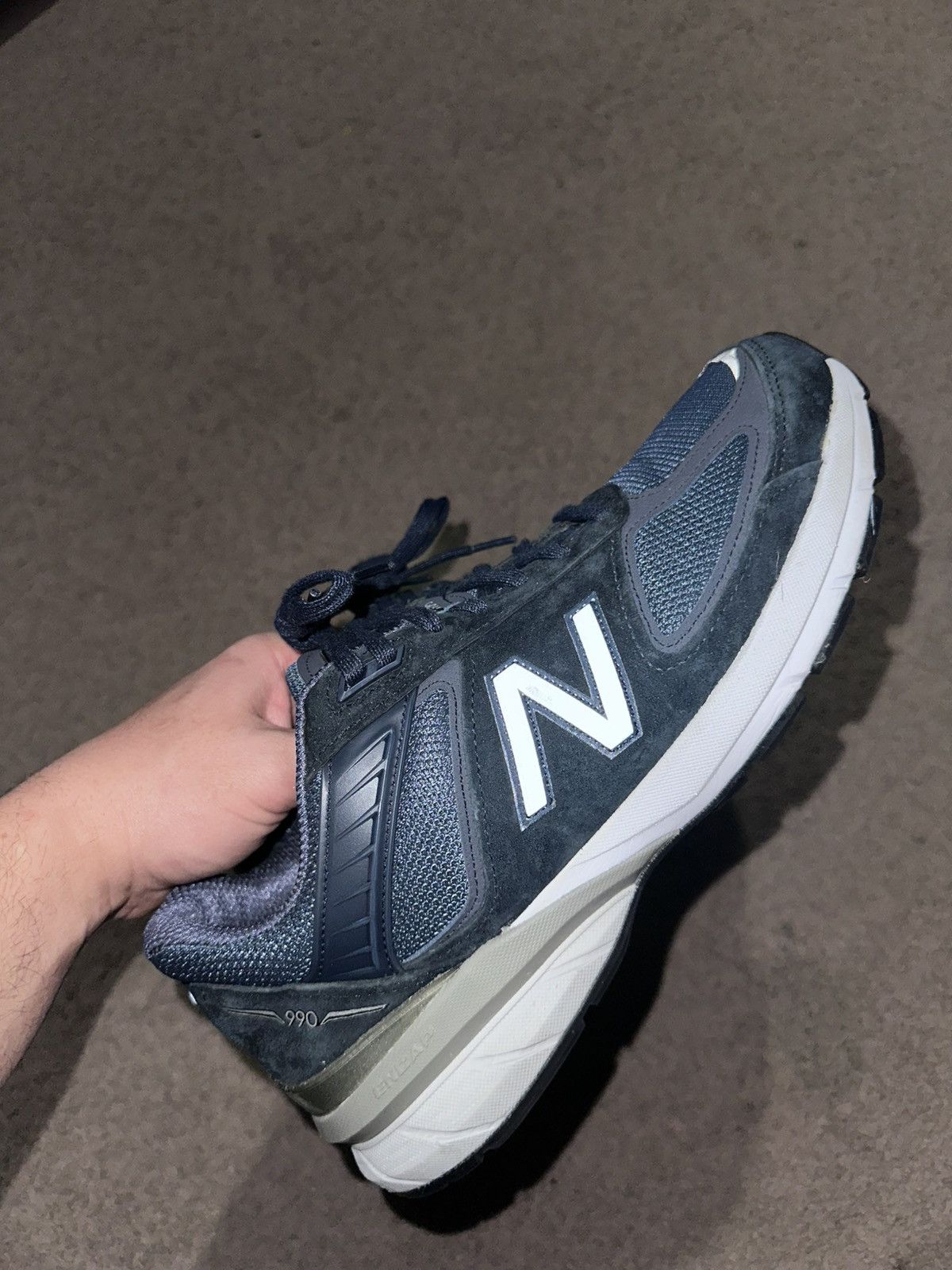 New Balance Navy blue 990s very clean Size US 9.5 / EU 42-43 - 1 Thumbnail