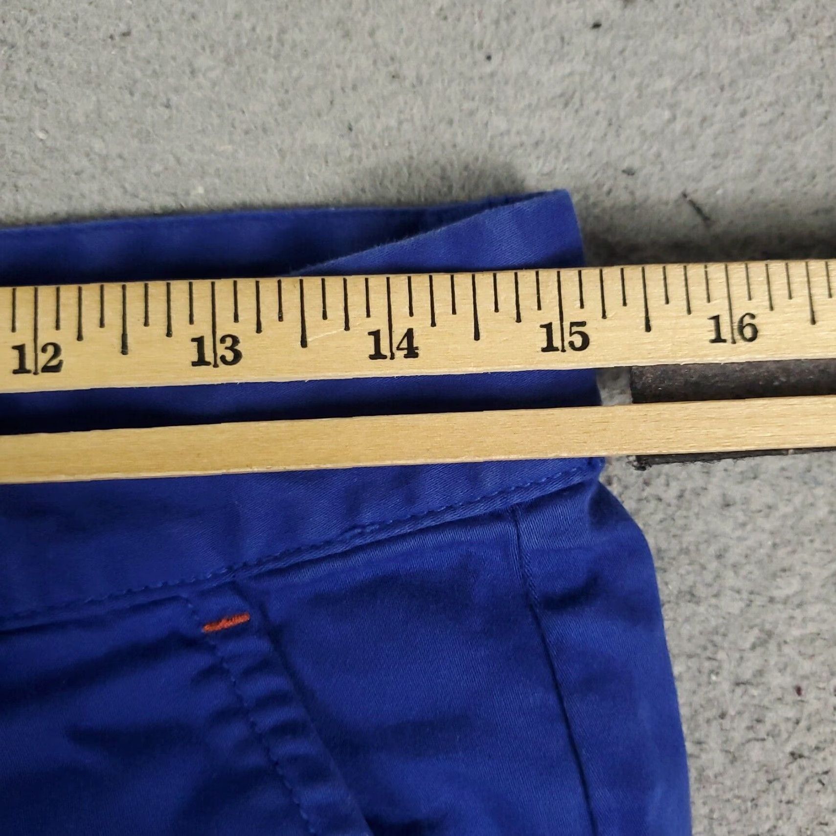 Robert Graham Robert Graham Chino Shorts Mens Size 30 Blue Casual Flat Front Regular Fit Size US 30 / EU 46 - 5 Thumbnail