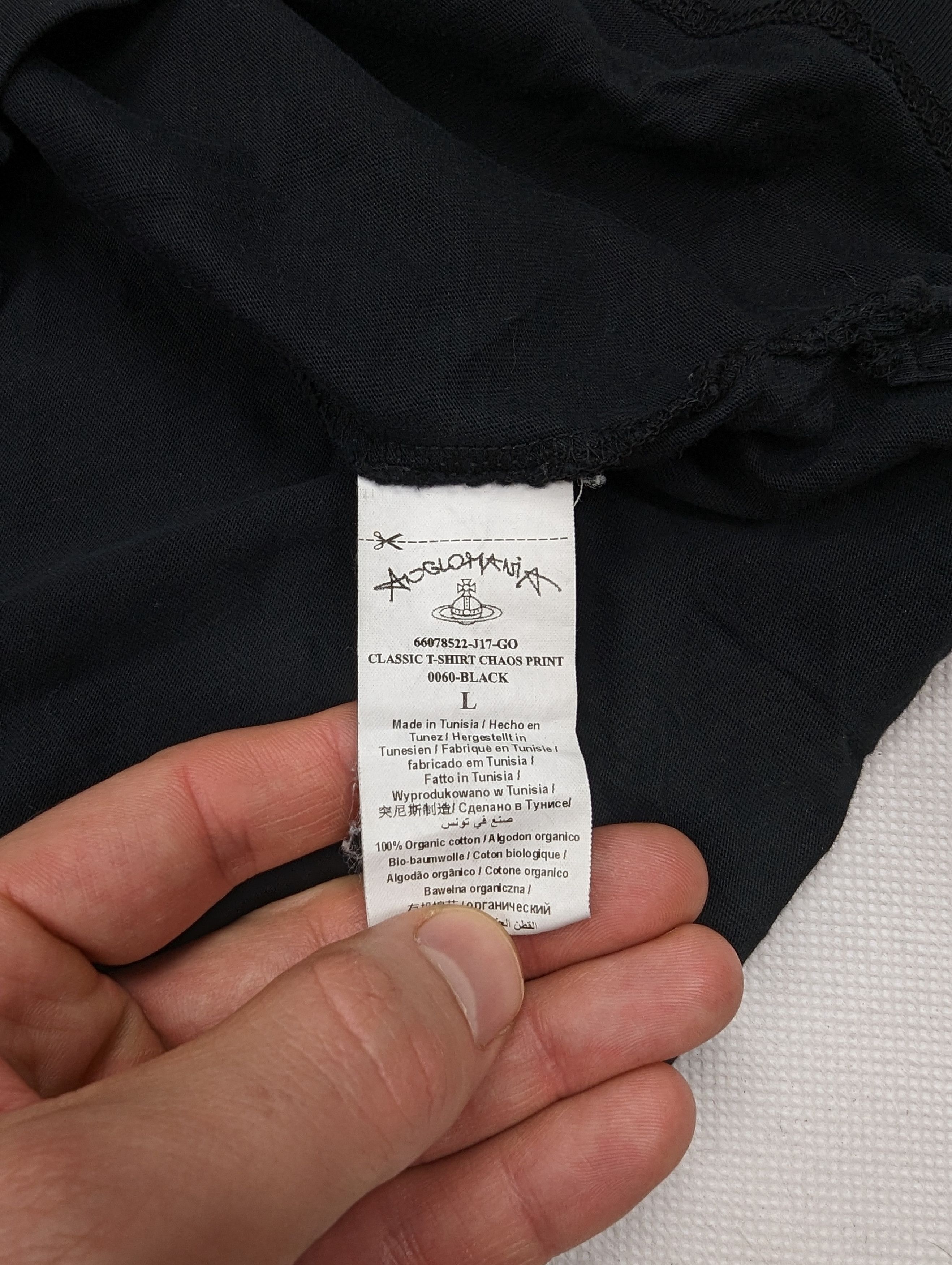 Vivienne Westwood Vivienne Westwood Anglomania chaos tshirt Size US L / EU 52-54 / 3 - 4 Thumbnail
