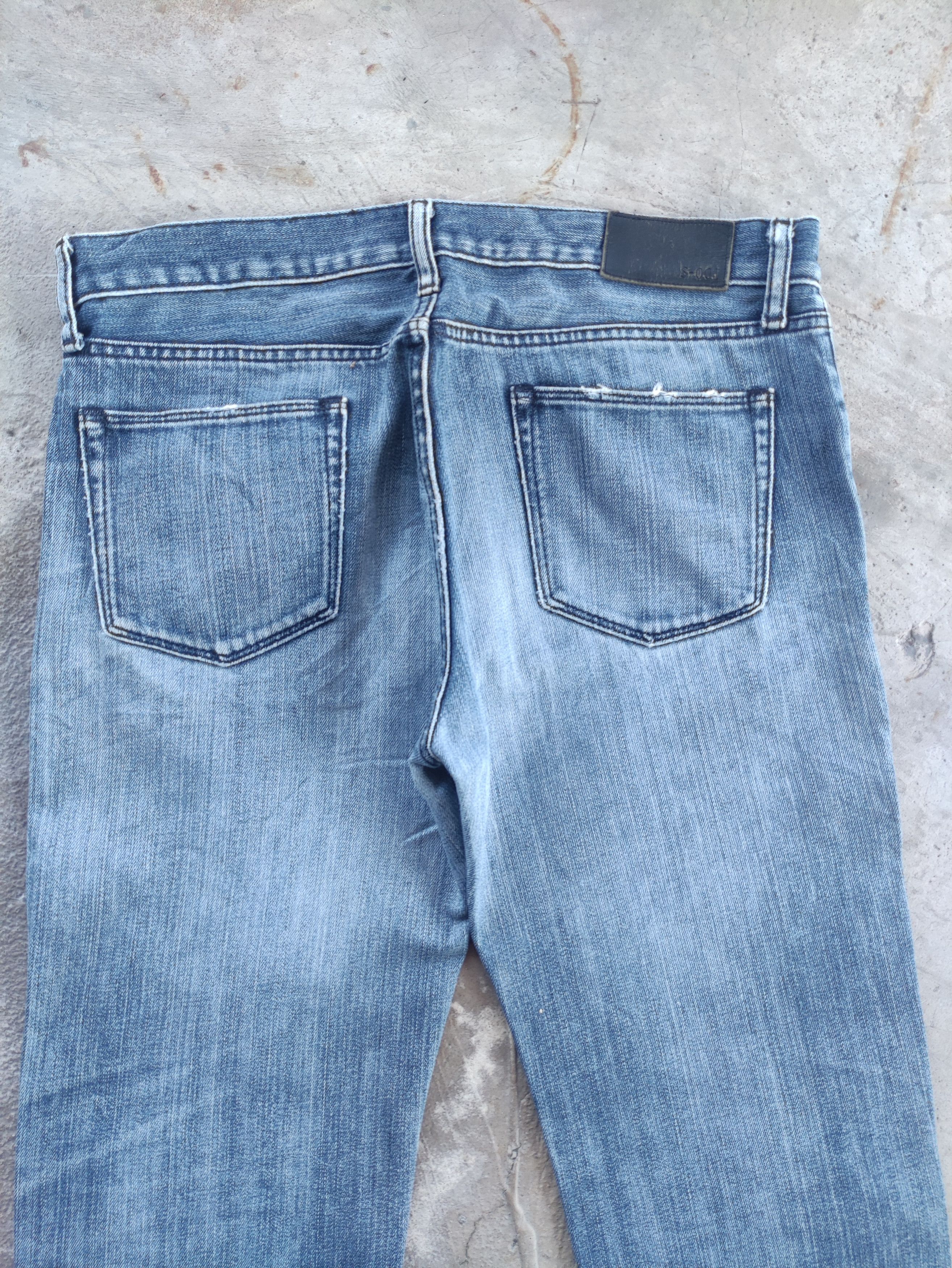 Japanese Brand Vintage Japanese Jean Distressed Faded Denim Pants Size US 36 / EU 52 - 9 Thumbnail