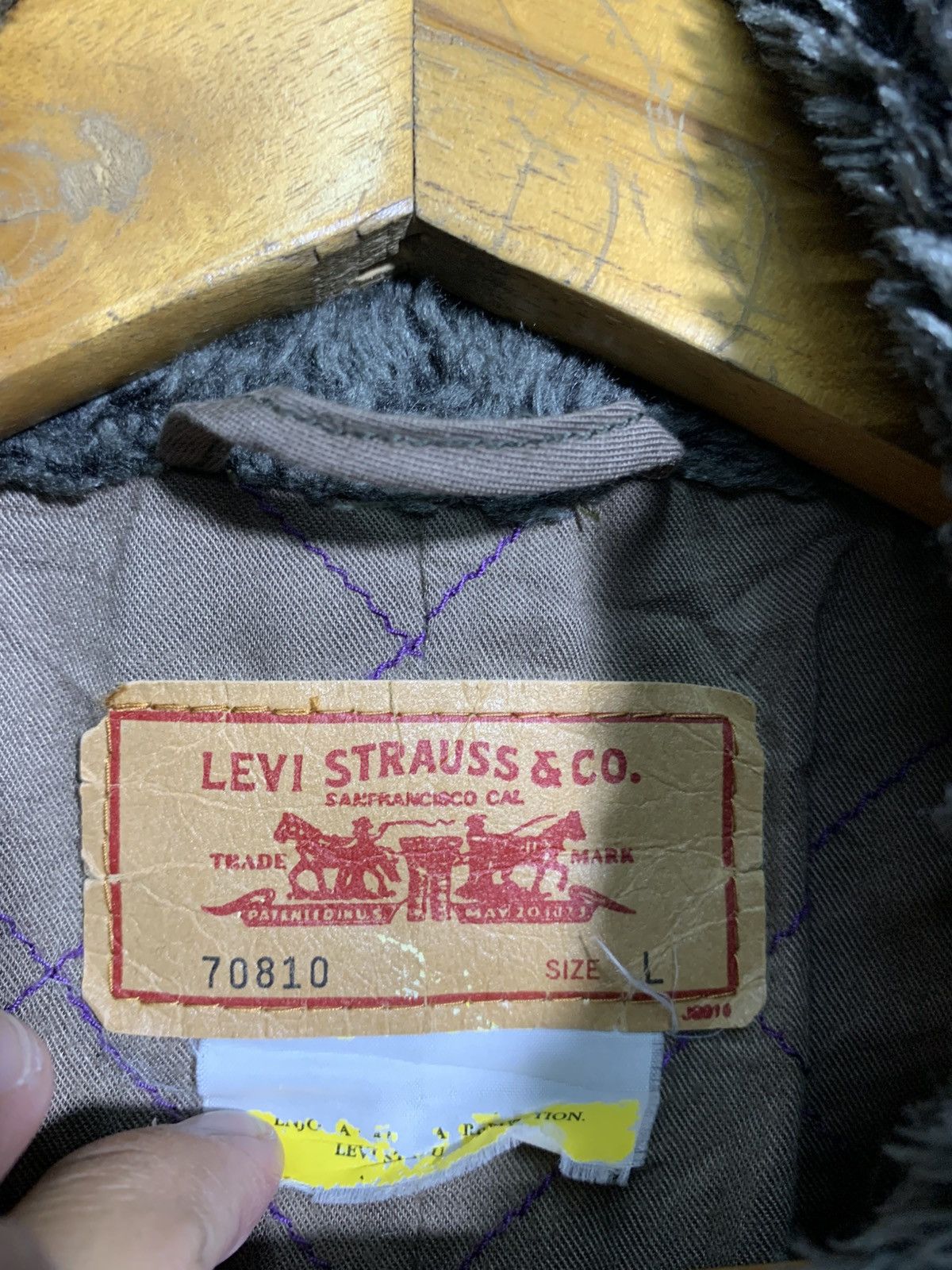 Levi's × Levi's Vintage Clothing 🔥LEVIS MINK FUR JACKETS BLACK Size US L / EU 52-54 / 3 - 9 Thumbnail